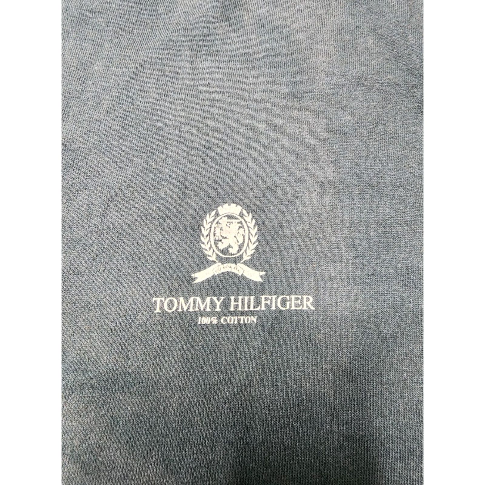 Tommy Hilfiger VINTAGE Tommy Hilfiger Tommy Jeans T Shirt Logo Green Adult L Crew Neck Short Sleeve 1990s Mens Shirt Size US L / EU 52-54 / 3 - 4 Thumbnail