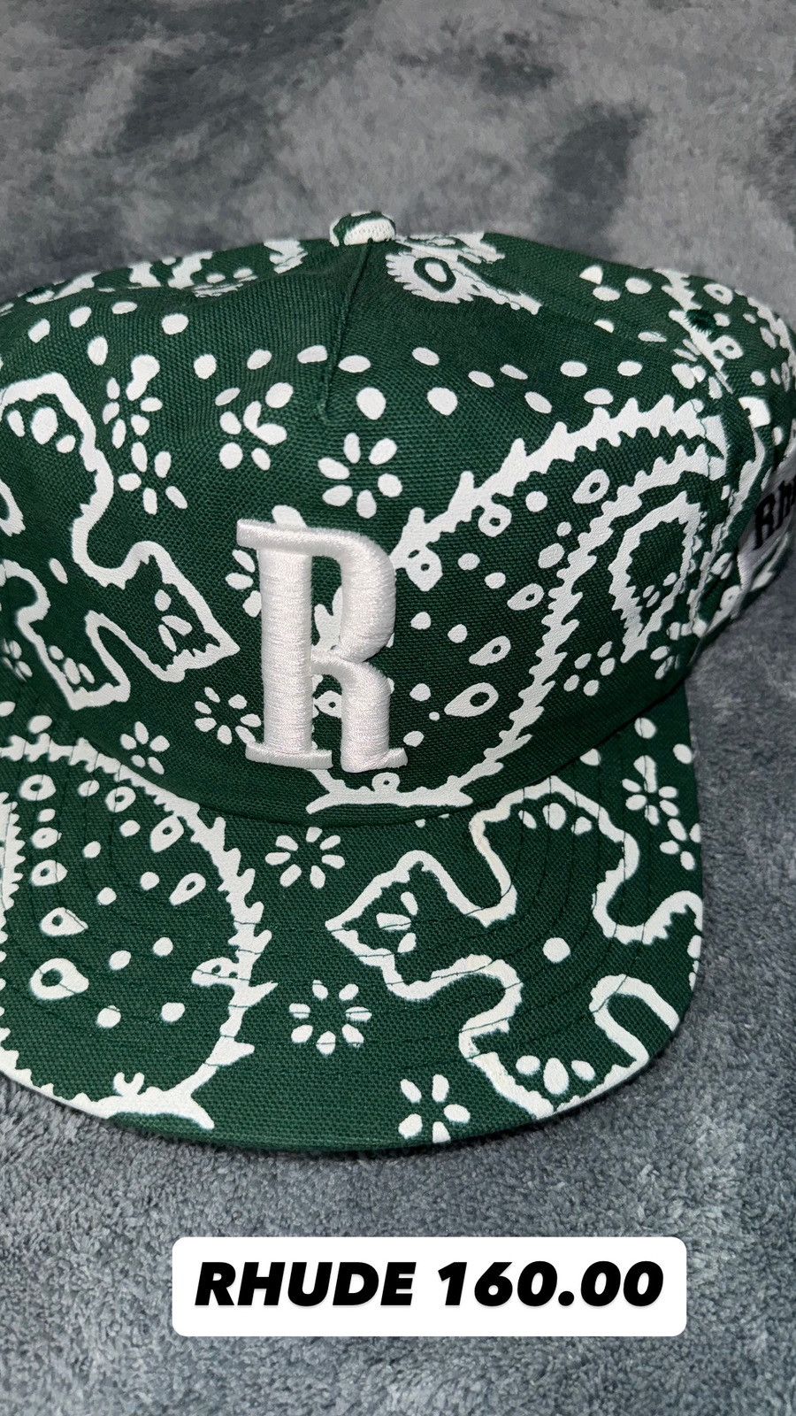 Rhude Rhude Bandana Hat Size ONE SIZE - 4 Thumbnail