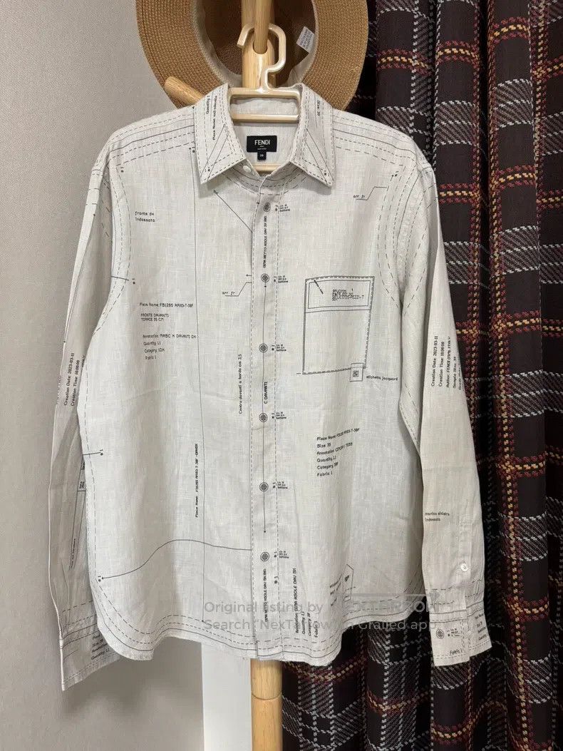 Fendi Fendi size 39 Long-sleeve shirt jacket Size US M / EU 48-50 / 2 - 1 Thumbnail