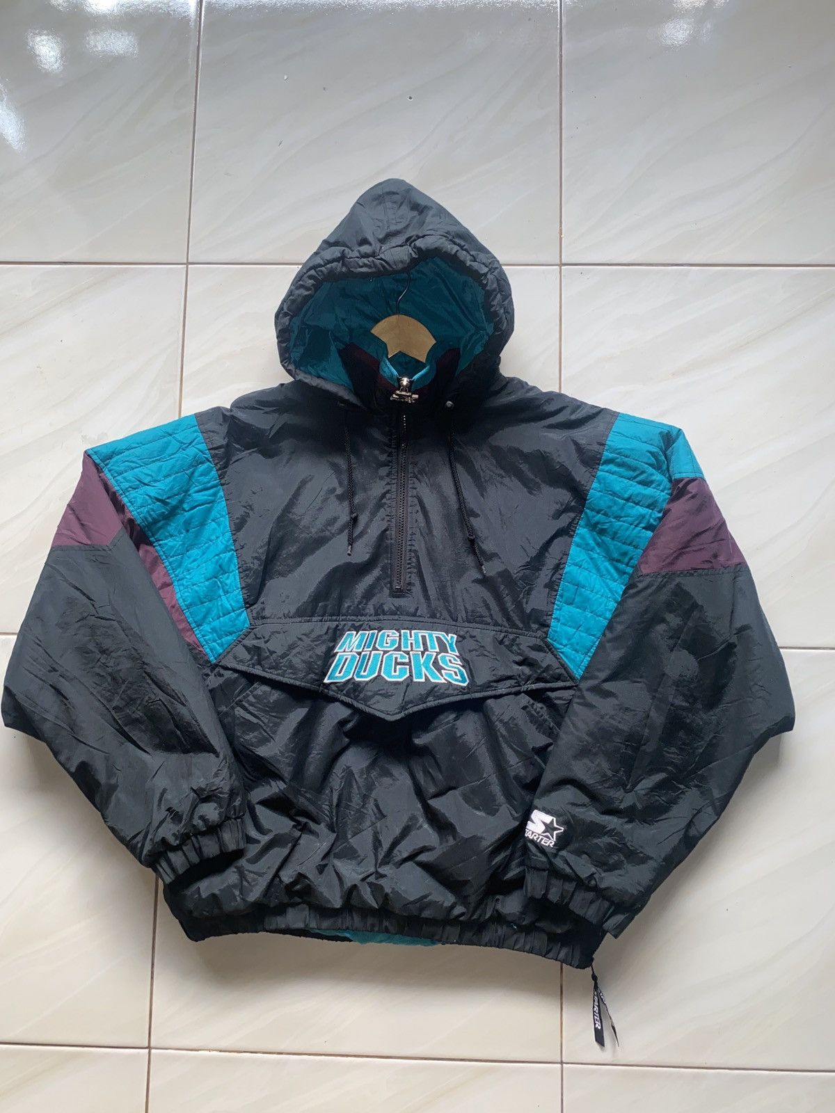 NFL × Starter × Vintage Vintage starter jacket mighty ducks Size US L / EU 52-54 / 3 - 1 Thumbnail