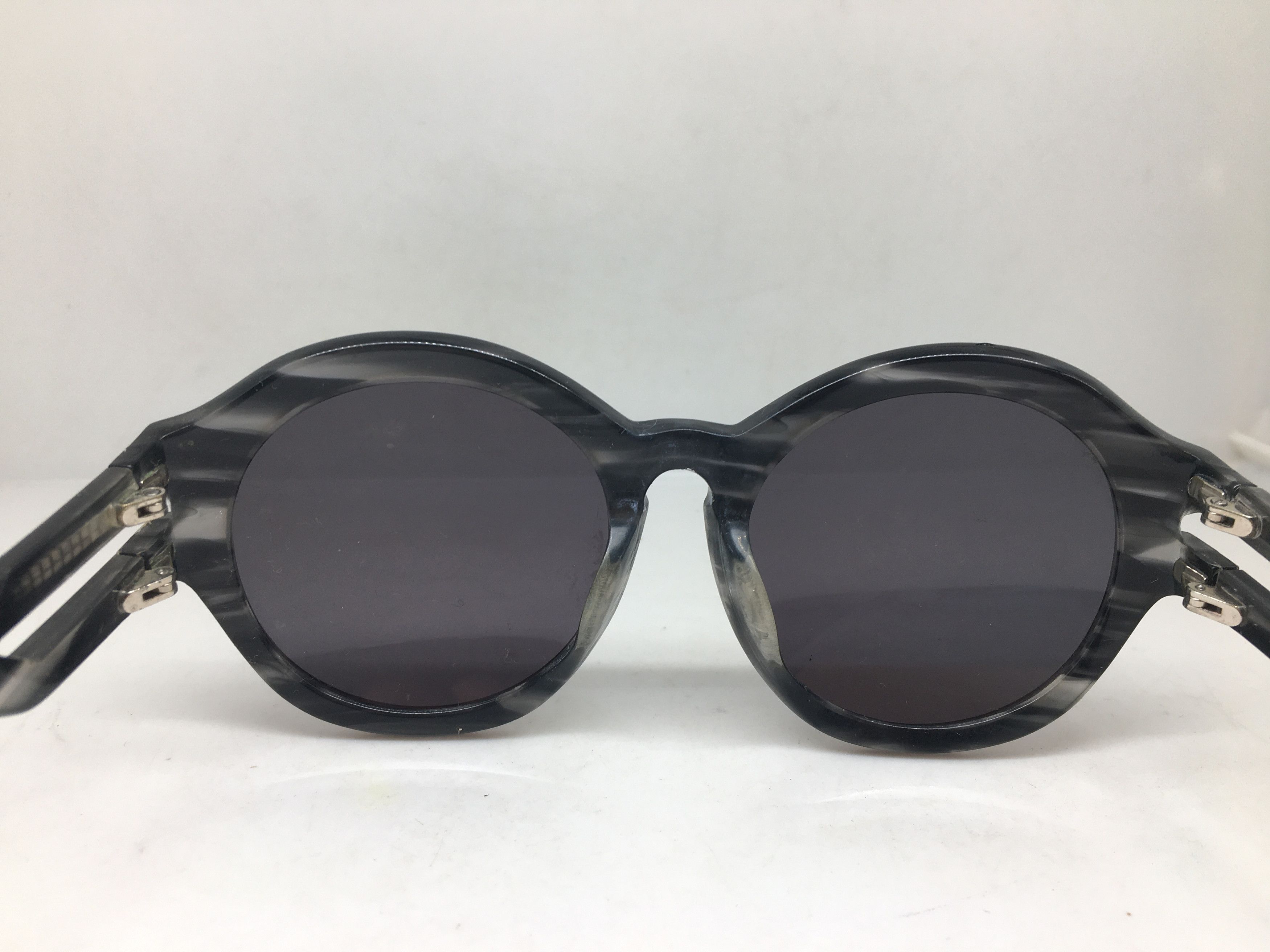 Grey Ant Grey Ant Black Grey Oversize Round Sunglasses Frame Size ONE SIZE - 5 Thumbnail