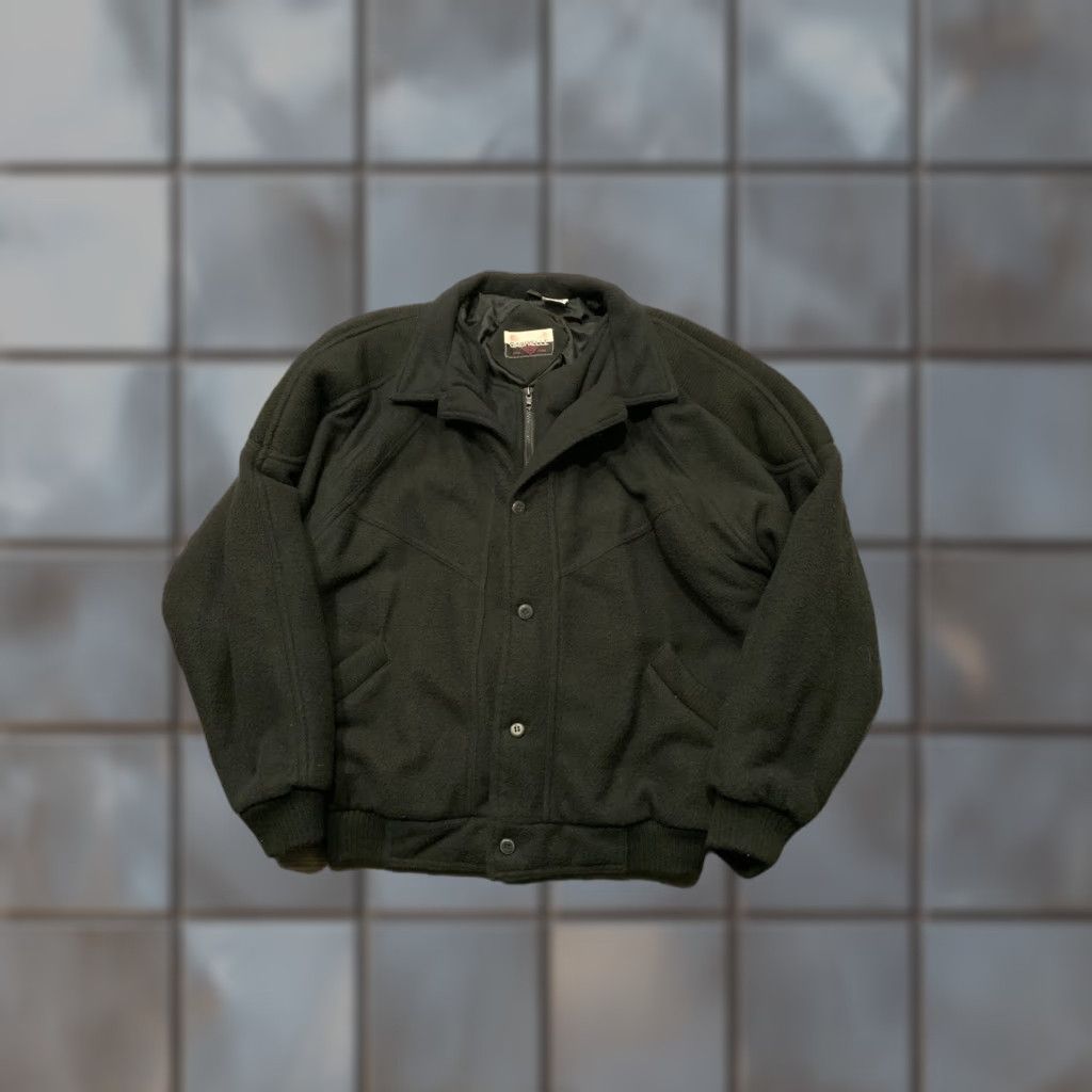 Vintage VINTAGE Gabrielle NY Pile Fleece Full Zip Batwing Warm Bomber Jacket Sz. L Men’s L Size US L / EU 52-54 / 3 - 1 Thumbnail