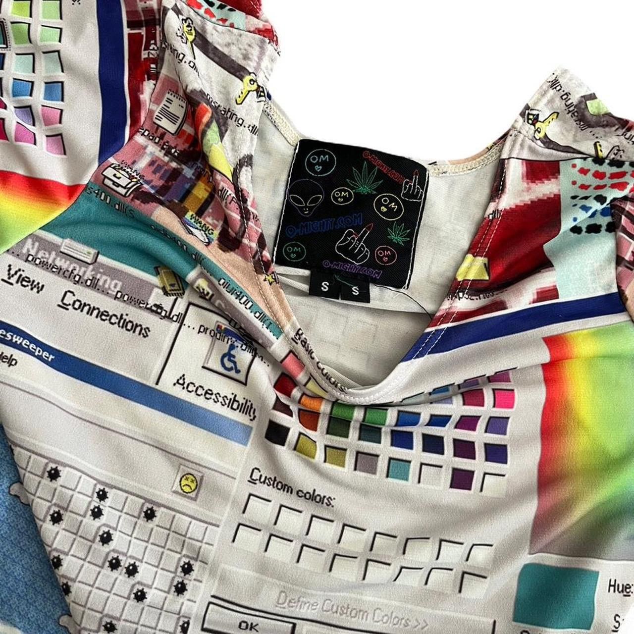 Other O-MIGHTY • ULTRA RARE WINDOWS 95 PHOTO PRINT CROP TOP XS S Size S / US 4 / IT 40 - 5 Thumbnail