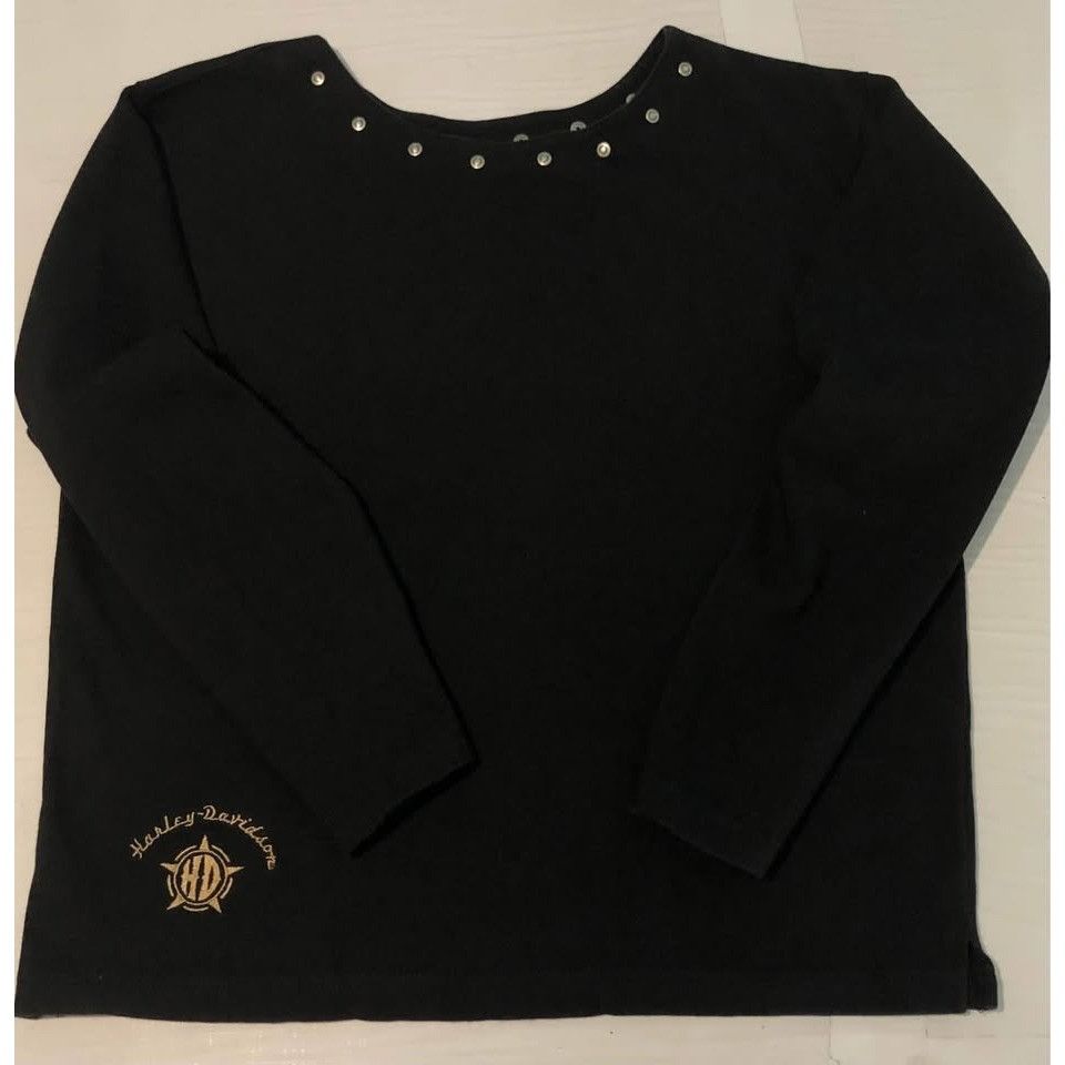 Harley Davidson Harley Davidson Shirt Medium Women, Embroidered Emblem Size M / US 6-8 / IT 42-44 - 3 Thumbnail