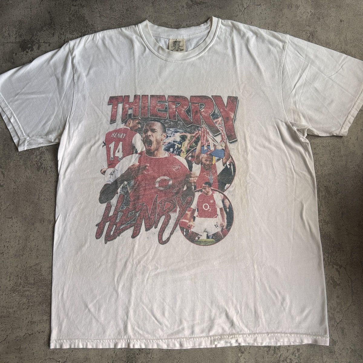 Vintage Thierry Henry Y2K Tee Size US XL / EU 56 / 4 - 1 Thumbnail