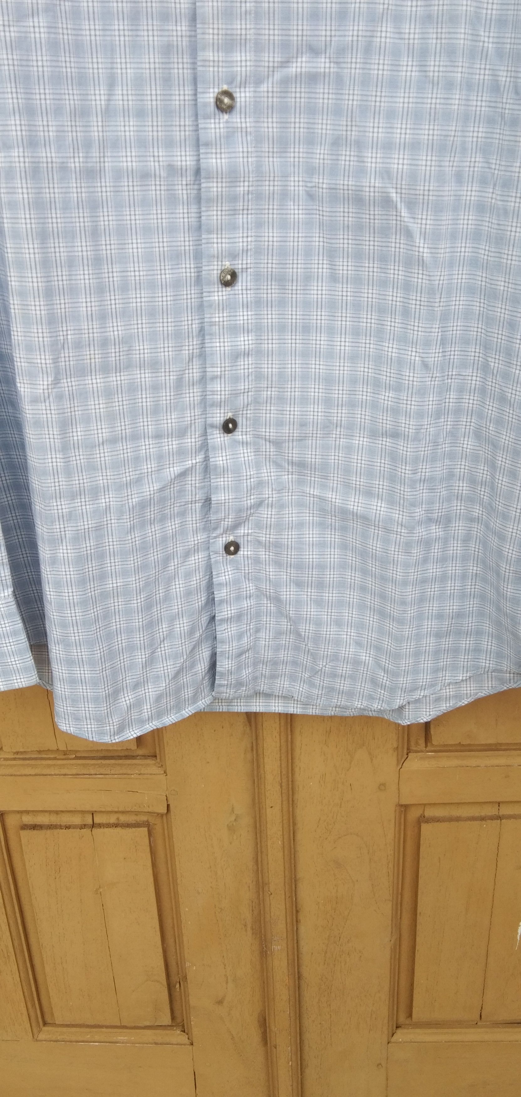 Dolce & Gabbana D&G gold blu plaid shirt button up Size US M / EU 48-50 / 2 - 3 Thumbnail