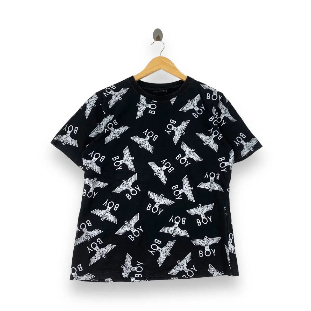 Boy London BOY LONDON PUNK Over Print Logo AOP Tee Shirt Top Size US XL / EU 56 / 4 - 1 Thumbnail
