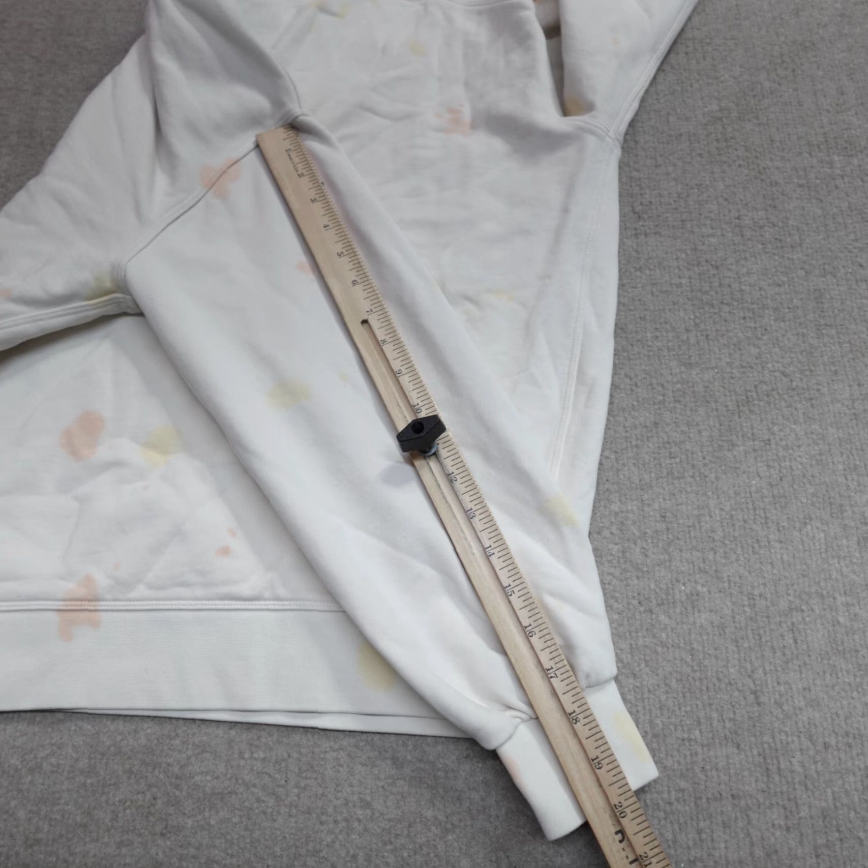 Lululemon Lululemon Sweatshirt Small White Tie Dye Oversized Activewear Women Crew Neck Pullover Athletic Running & Jogging 6? Size S / US 4 / IT 40 - 6 Thumbnail