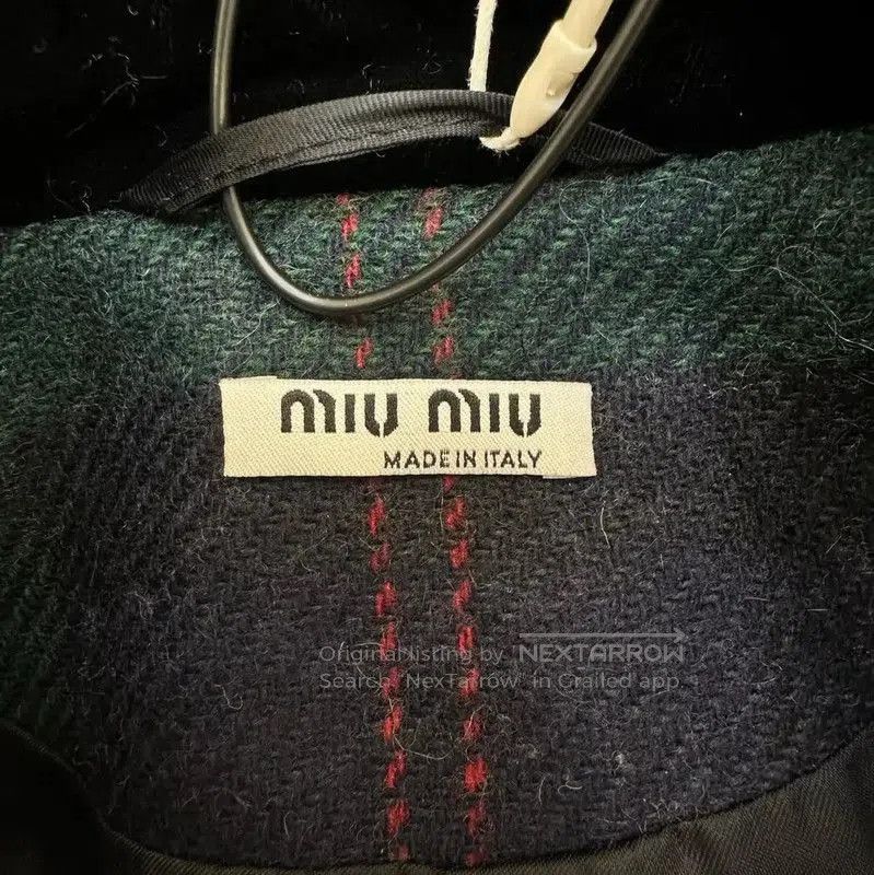 Miu Miu Miu Miu Color Block Wool Coat for Winter . Size M / US 6-8 / IT 42-44 - 7 Thumbnail