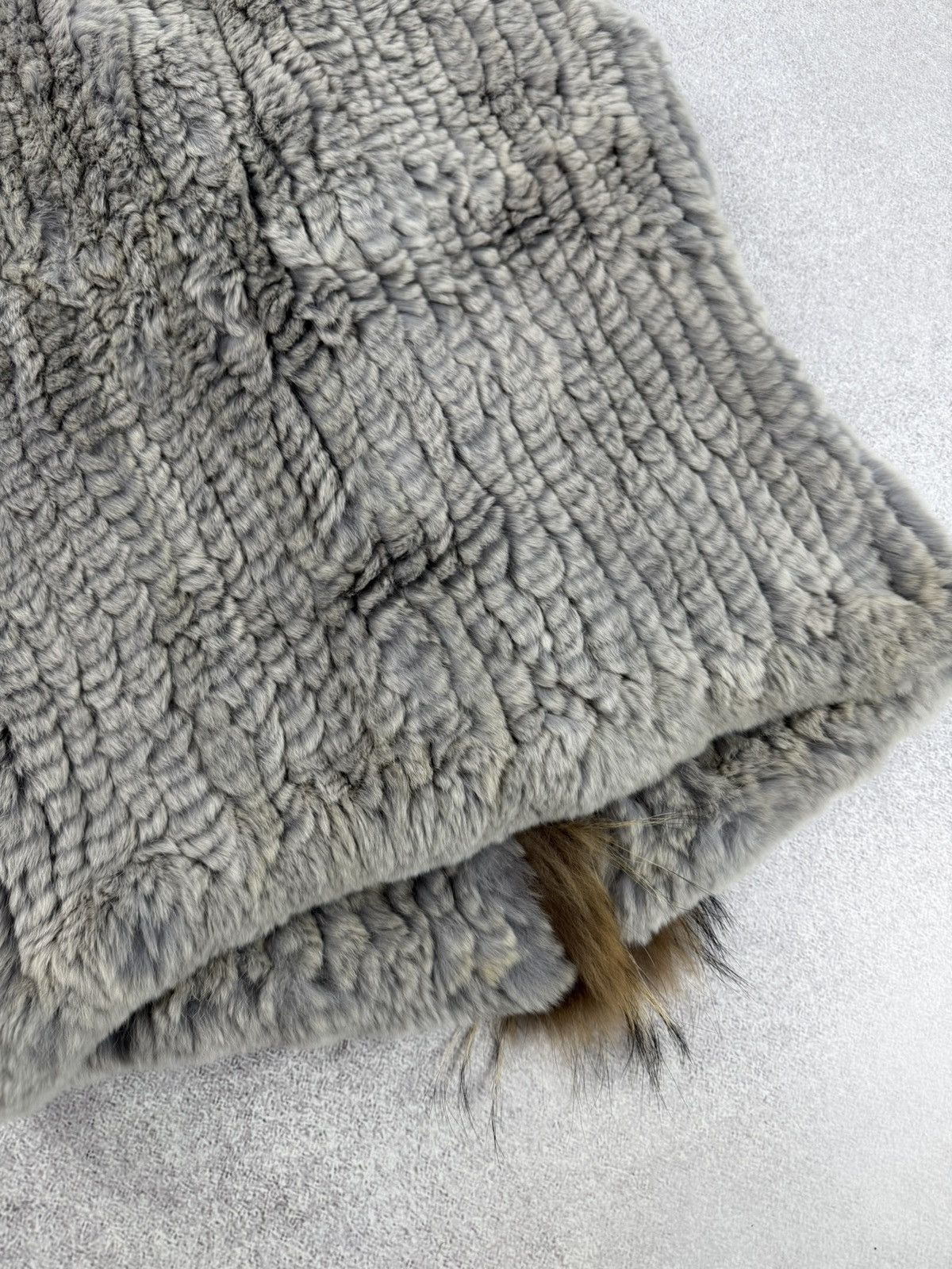 Other Hemisphere Rex Rabbit/Racoon Vest Size 36 Size XS / US 0-2 / IT 36-38 - 9 Thumbnail