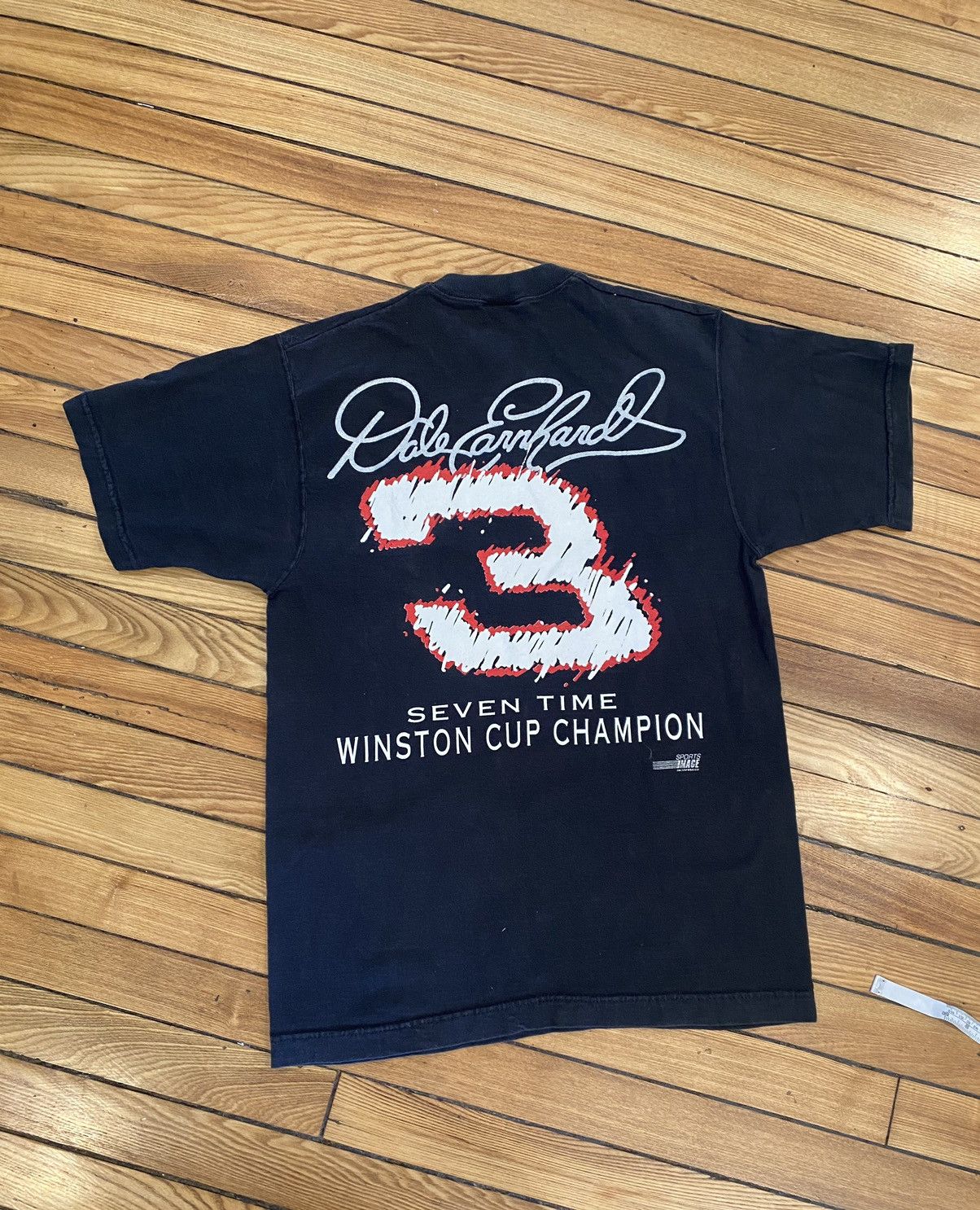 NASCAR Dale Earnhardt sr double sided t shirt vintage Med Size US M / EU 48-50 / 2 - 2 Thumbnail