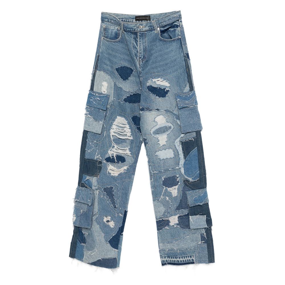 Who Decides War Who Decides War BLUE Denim - Loose-Fit Jeans Size US 32 / EU 48 - 1 Thumbnail