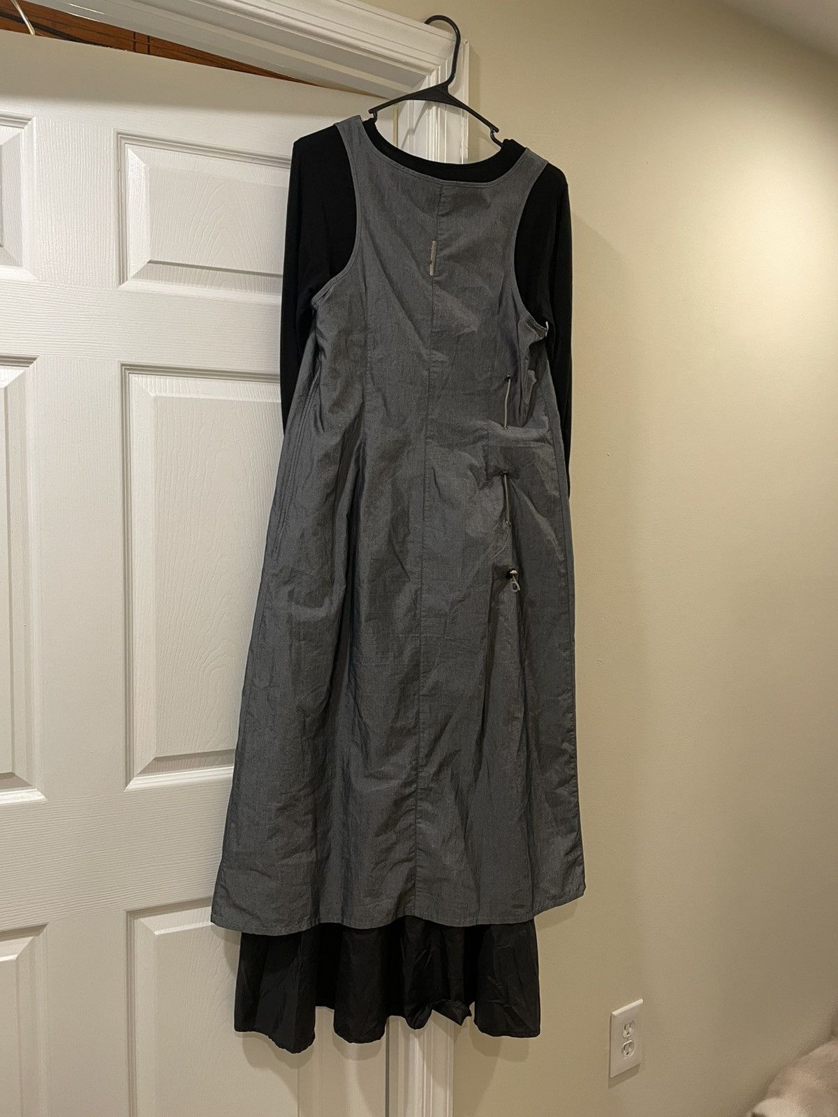 Cop Copine Vintage 2 piece Cop Copine Grey Dress Size L / US 10 / IT 46 - 5 Thumbnail