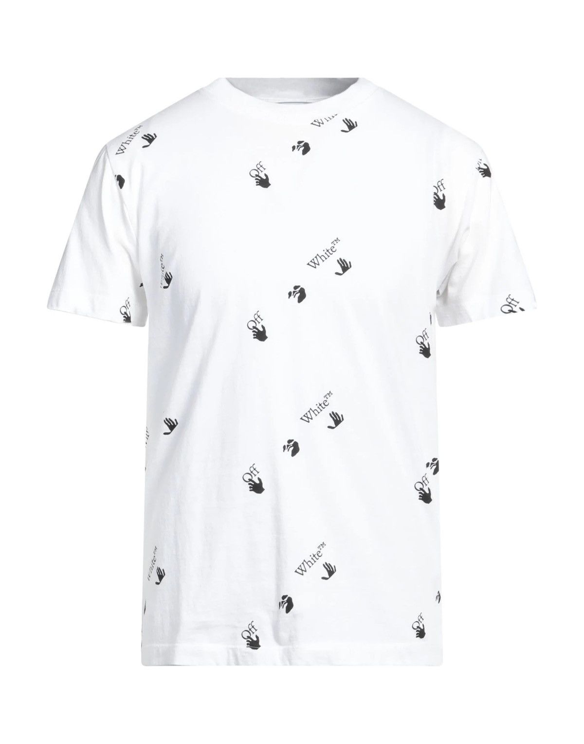 Off-White Off-White Monogram Luxury T-Shirt White Size S Size US S / EU 44-46 / 1 - 1 Thumbnail