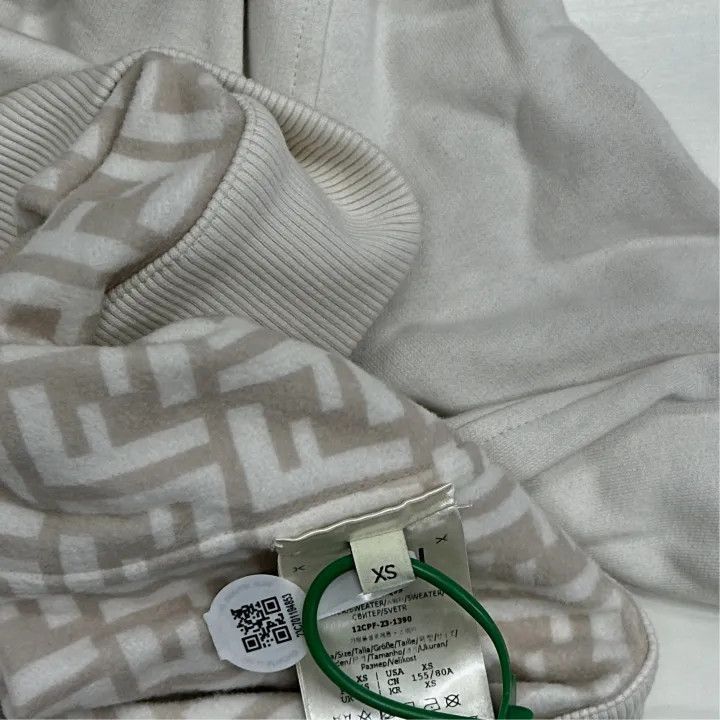 Fendi Fendi SS23 Logo Print Hooded Sweatshirt -2507 Size XS / US 0-2 / IT 36-38 - 3 Thumbnail