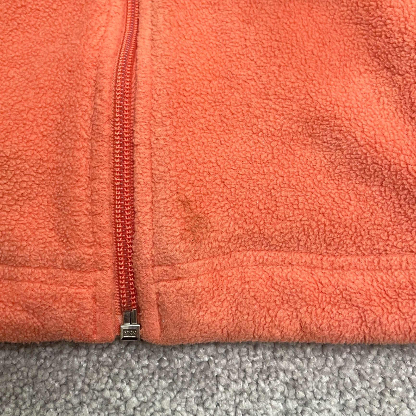 Vintage Columbia Womens Benton Springs Fleece Jacket Medium Orange Full Zip Outdoor Hike Size M / US 6-8 / IT 42-44 - 6 Thumbnail