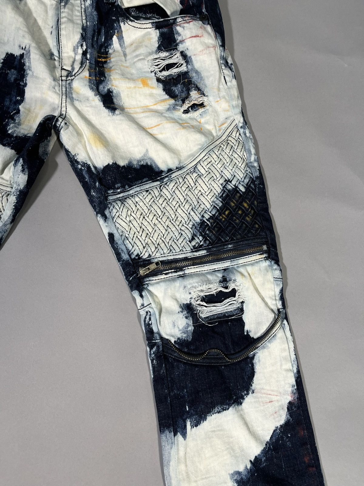 Smoke Rise Smoke Rise Denim Ugly Y2K Cyber Grunge Jeans Size US 32 / EU 48 - 6 Thumbnail