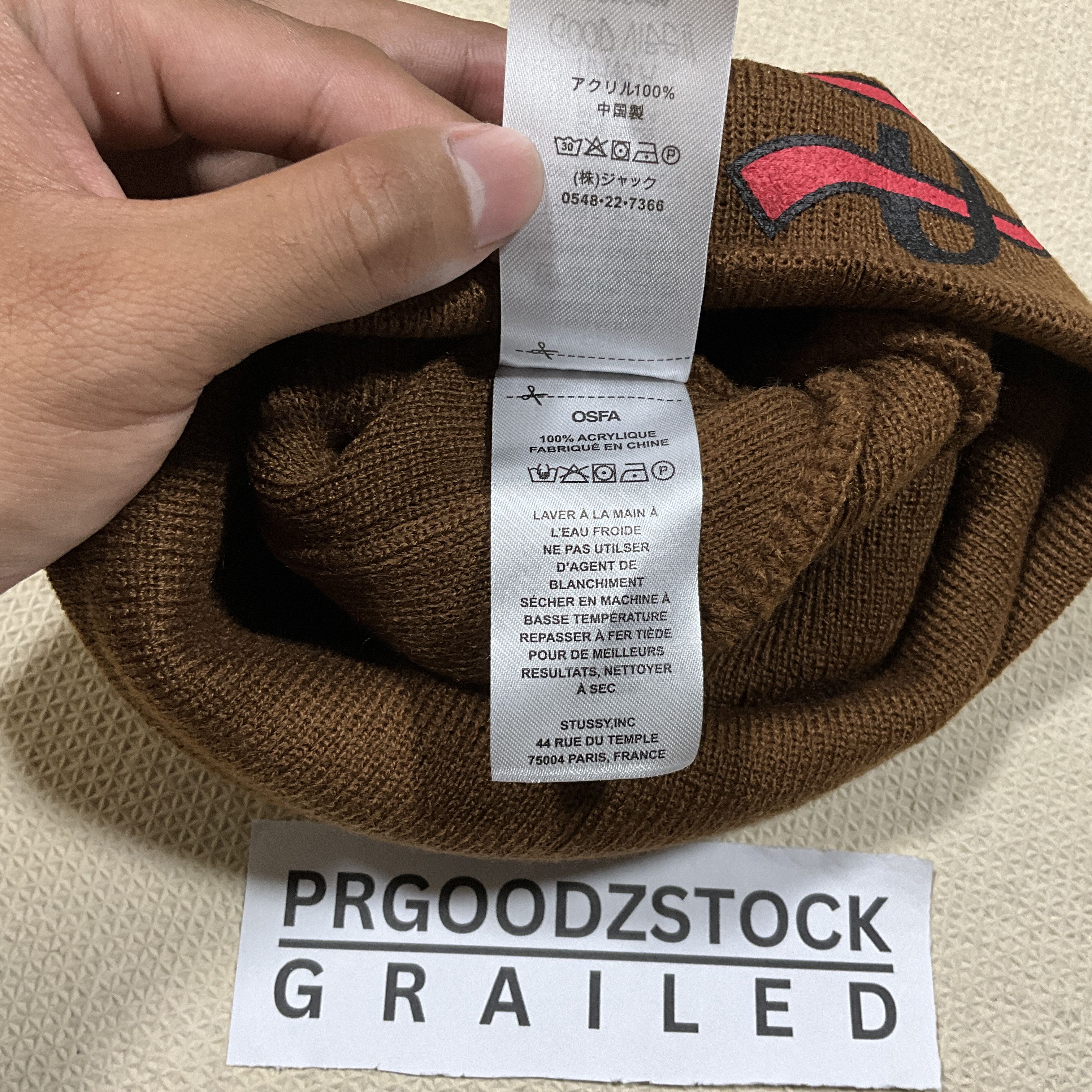Stussy STUSSY MXED LOGO SKULLCAP BEANIE HAT Size ONE SIZE - 6 Thumbnail