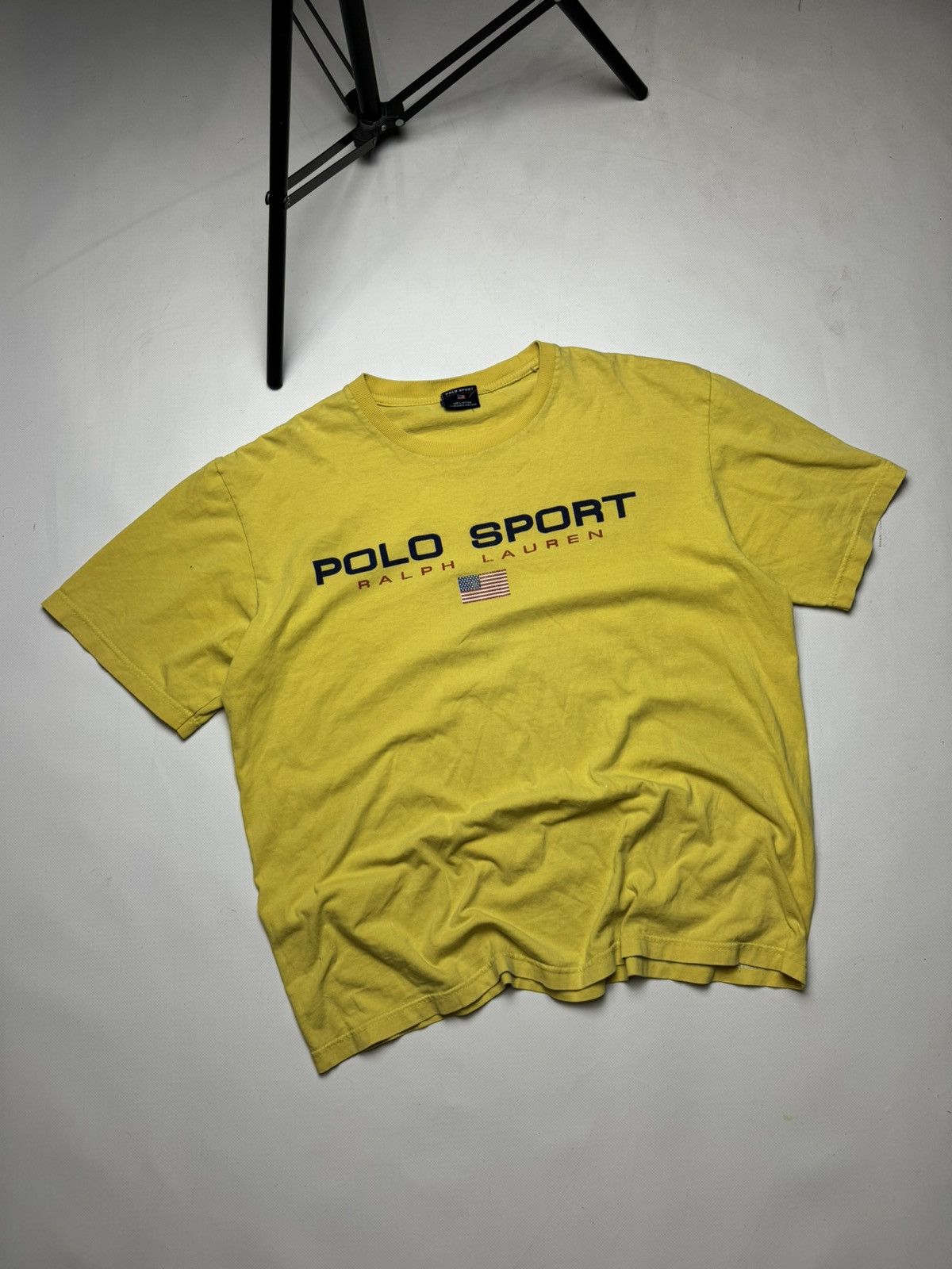 Polo Ralph Lauren × Vintage Vintage Polo sport very rare T-shirt big logo y2k Size US M / EU 48-50 / 2 - 1 Thumbnail