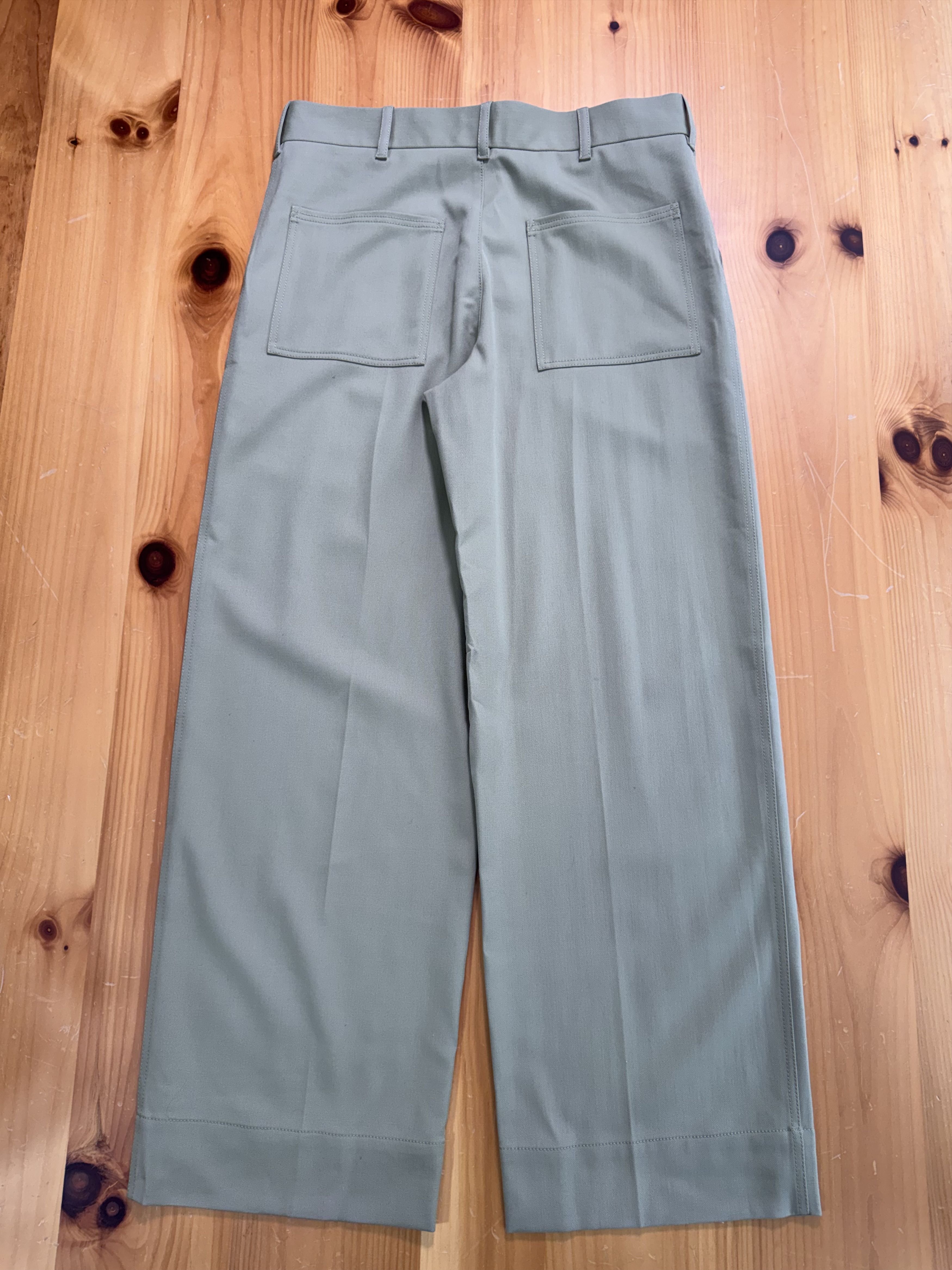 Bottega Veneta Bottega Veneta Wide Leg Cotton Twill Chino Trousers Size US 36 / EU 52 - 5 Thumbnail