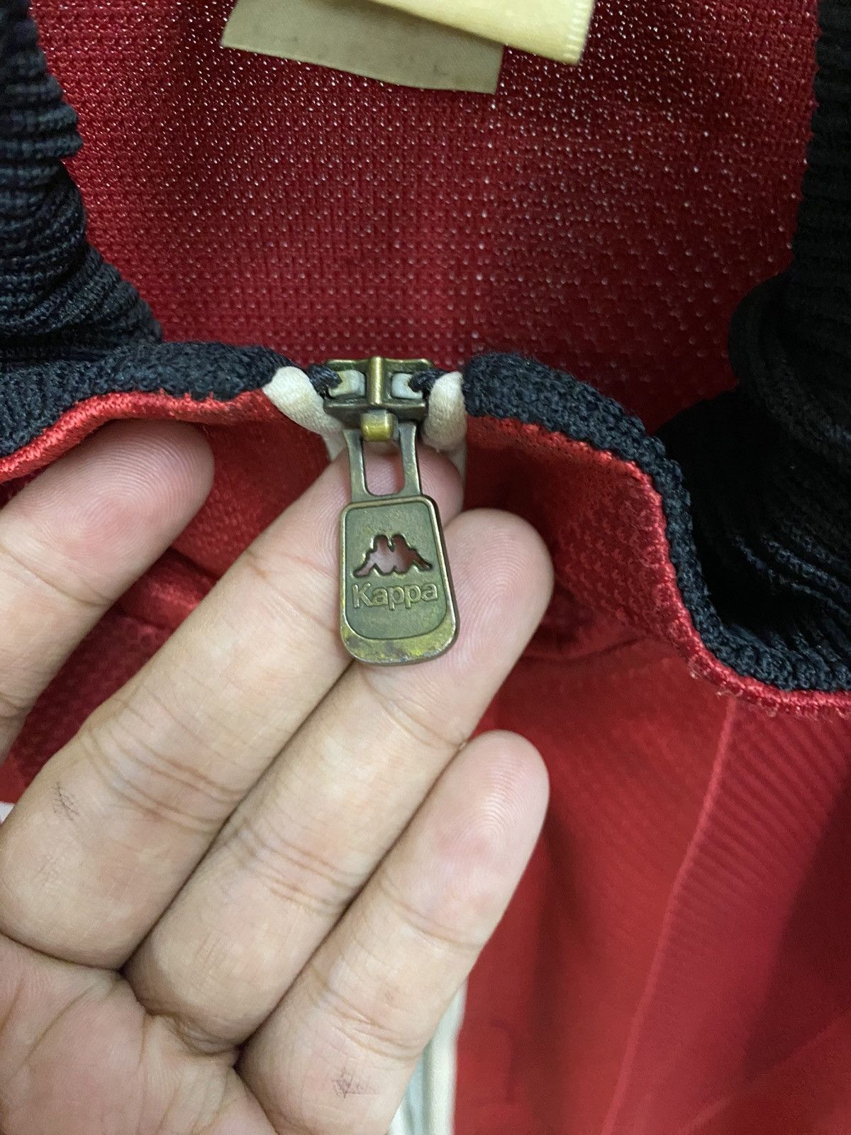 Japanese Brand × Kappa × Vintage Halfzipper Vintage Kappa Side Tape Size US XXL / EU 58 / 5 - 5 Thumbnail