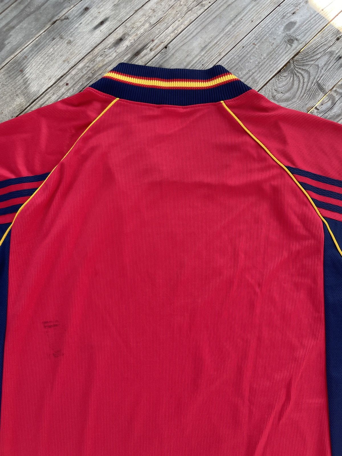 Vintage Vintage 90’s Adidas Spain Home Size US XL / EU 56 / 4 - 5 Thumbnail