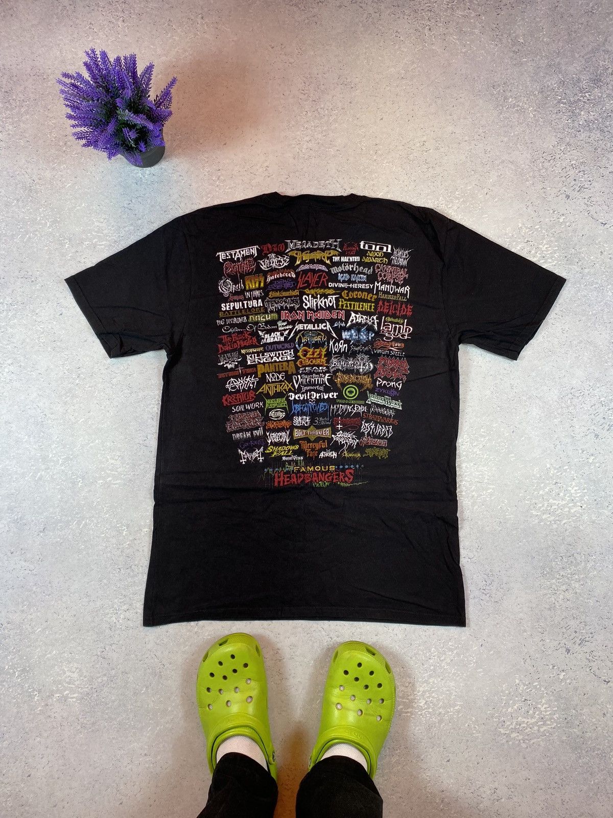 Band Tees × Vintage Taboo Famous HeadBangers Rock Band T-Shirt With Big Logo Size US L / EU 52-54 / 3 - 2 Thumbnail