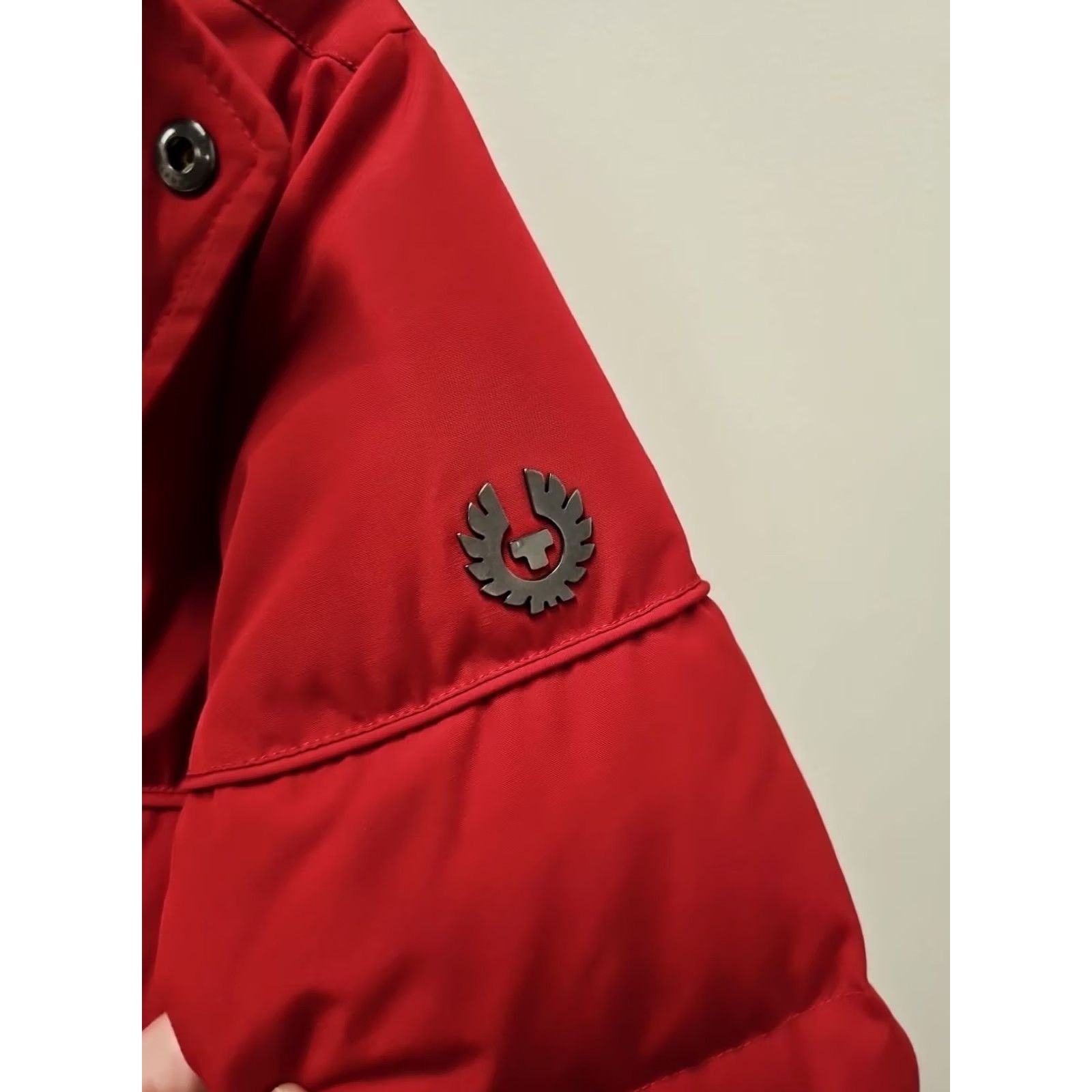 Belstaff Belstaff Parka Jacket Down Filled Traverse Mid-Length Zip Black 38 Men Wool/Cotton Down Jacket Size US XXS / EU 40 - 4 Thumbnail