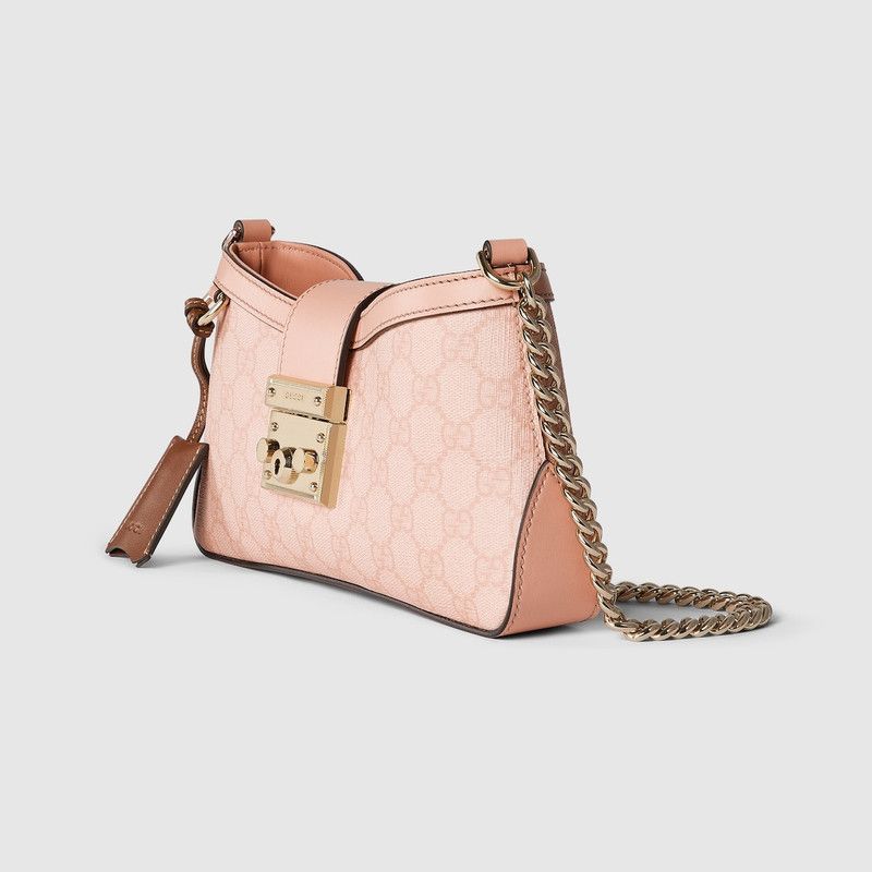 Gucci o1la5ras0526 Size: OS / Padlock Small Shoulder Bag in Pink Size ONE SIZE - 2 Thumbnail