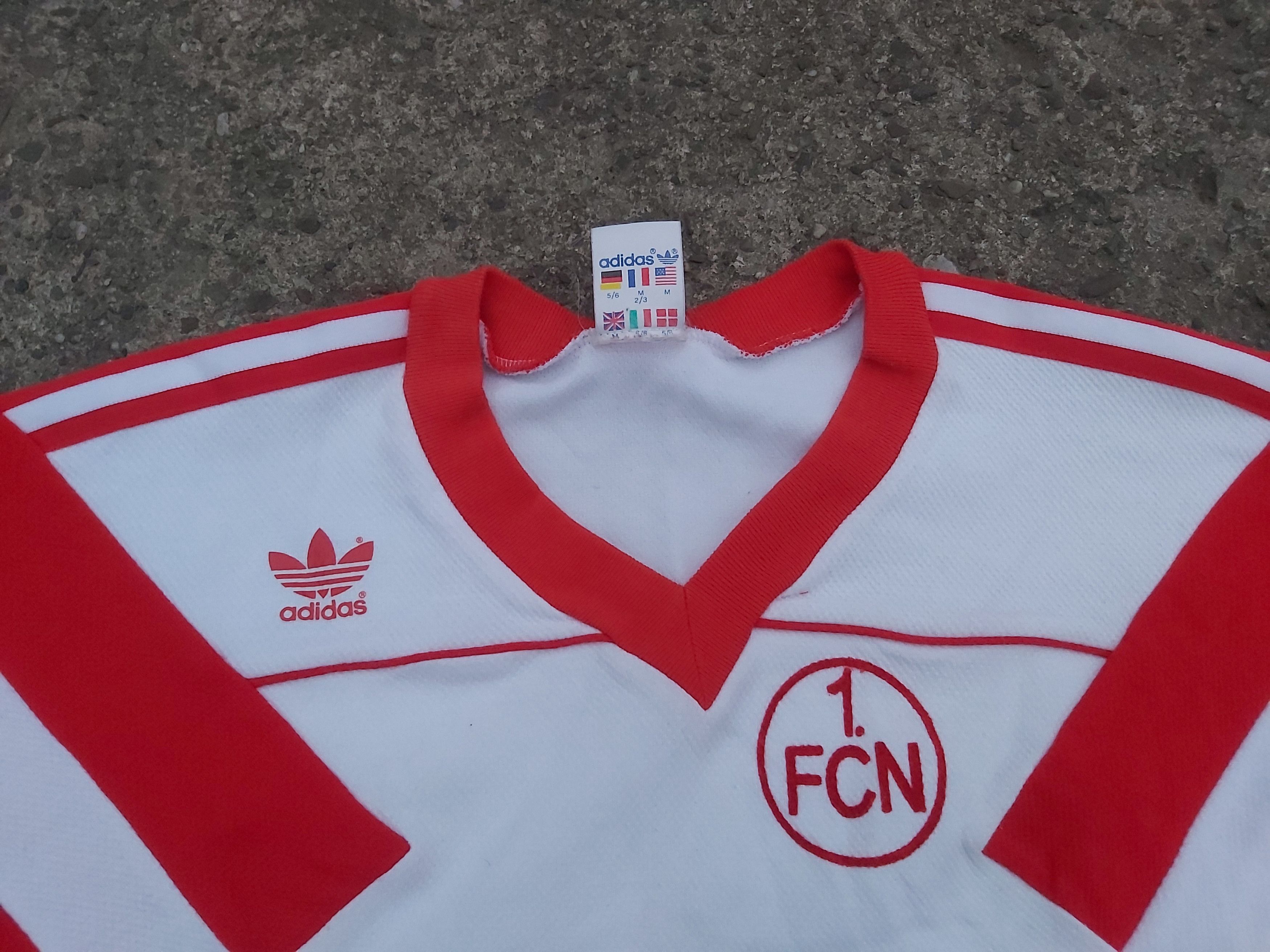 Adidas × Vintage Ultra rare 1989 -90 FC Nurnberg Away 2 Kit Vintage Jersey Size US M / EU 48-50 / 2 - 6 Thumbnail