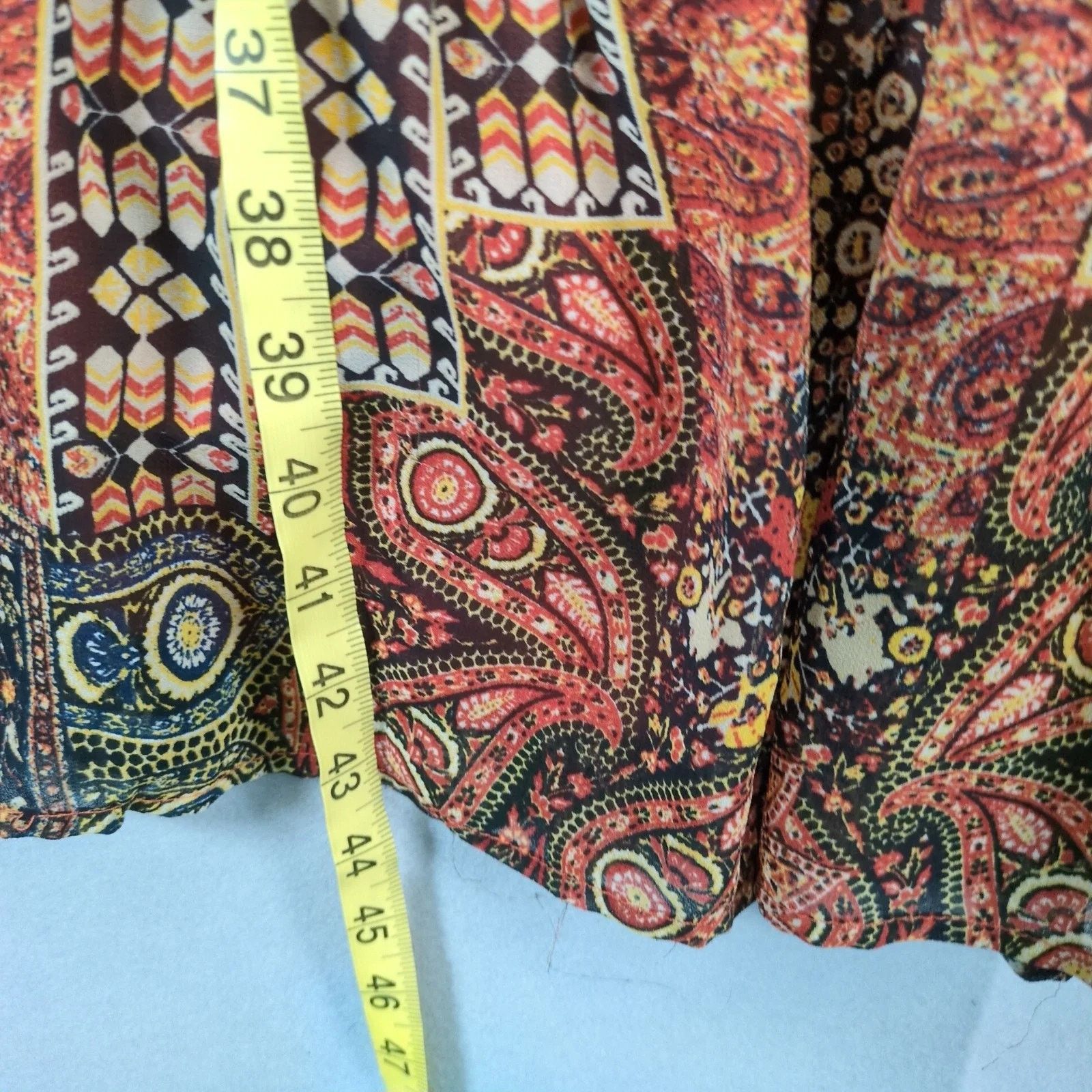 Other Style & Co Sheer Paisley Blouson Midi Dress Plus Size 3X Size 3XL / US 20-22 - 8 Thumbnail
