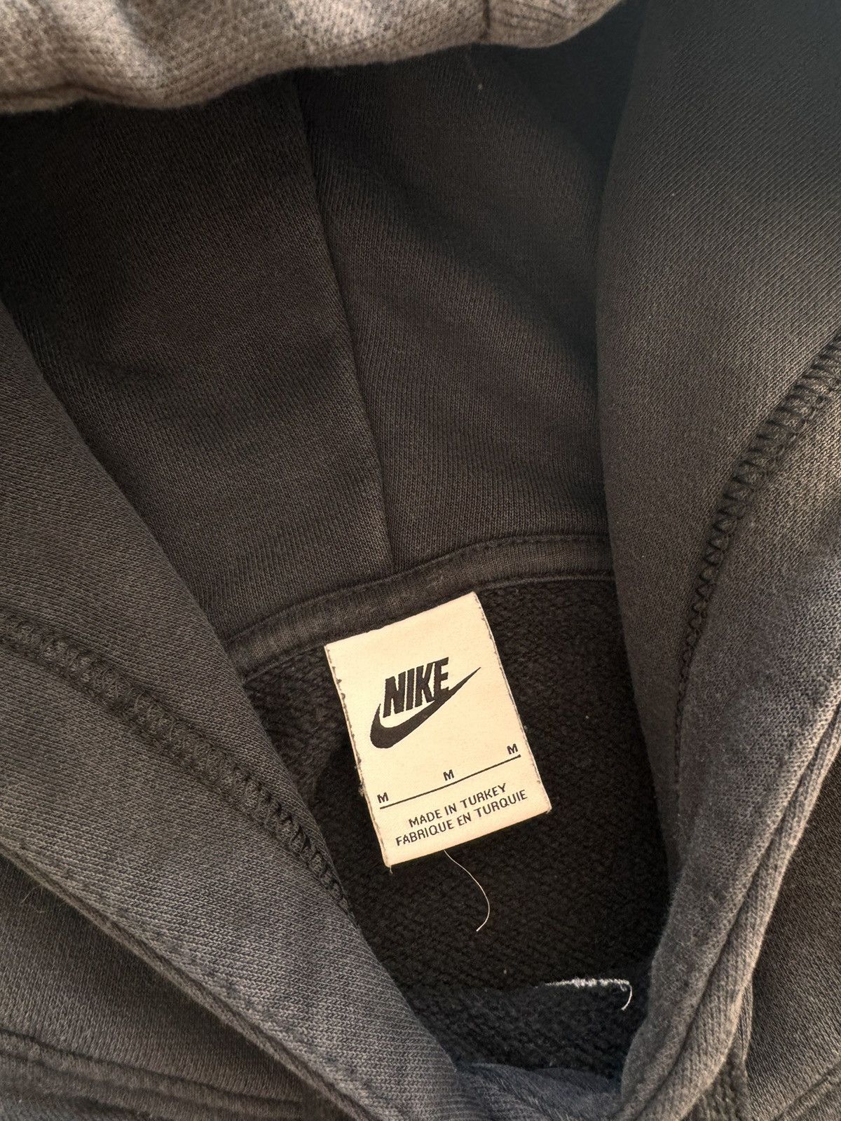 Nike × Vintage NIKE VINTAGE CENTER LOGO OVERSIZE BOXY HOODIE Size US M / EU 48-50 / 2 - 5 Thumbnail