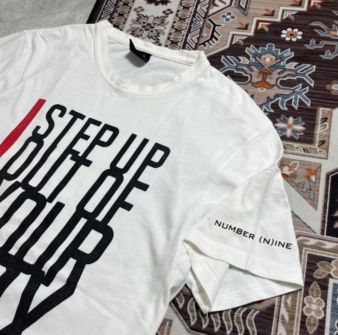 Number (N)ine Number Nine Step Up Out of Your box T shirt Size US L / EU 52-54 / 3 - 3 Thumbnail