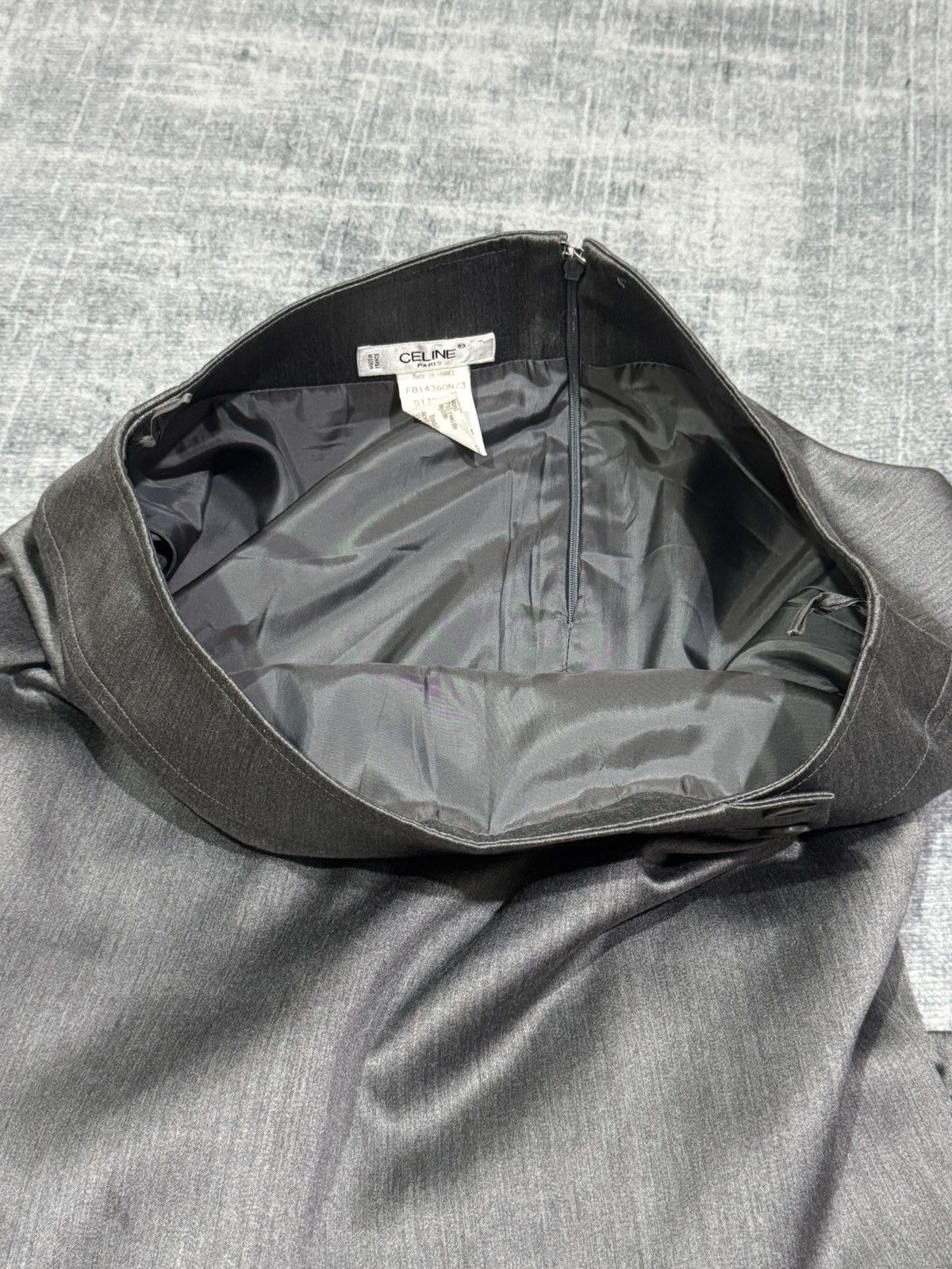 Celine Celine Pencil Straight Skirt Size 30" / US 8 / IT 44 - 11 Thumbnail