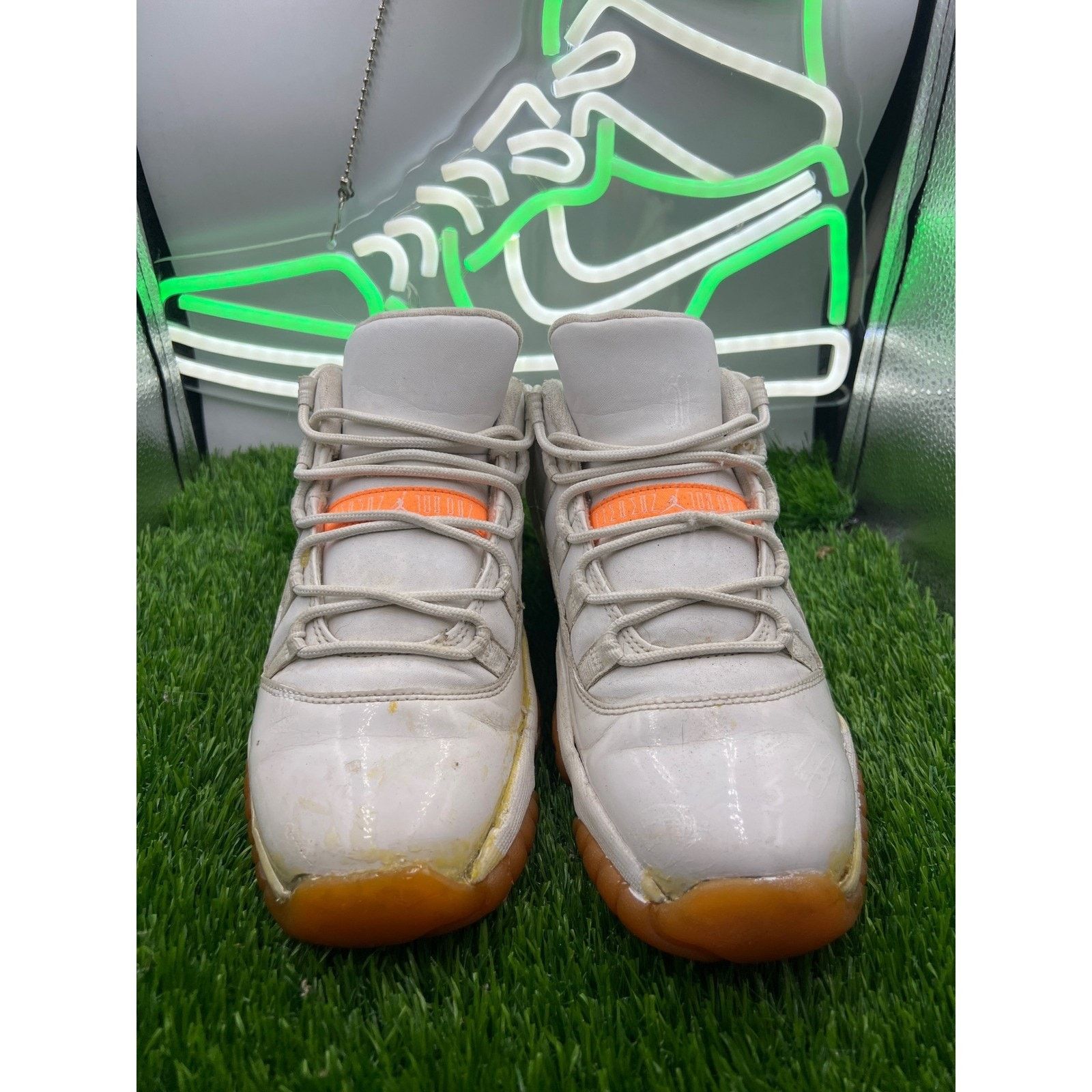 Jordan Brand Air Jordan 11 XI Retro Low Ie White Shoes Mens Size 7 Size US 7 / EU 40 - 2 Thumbnail