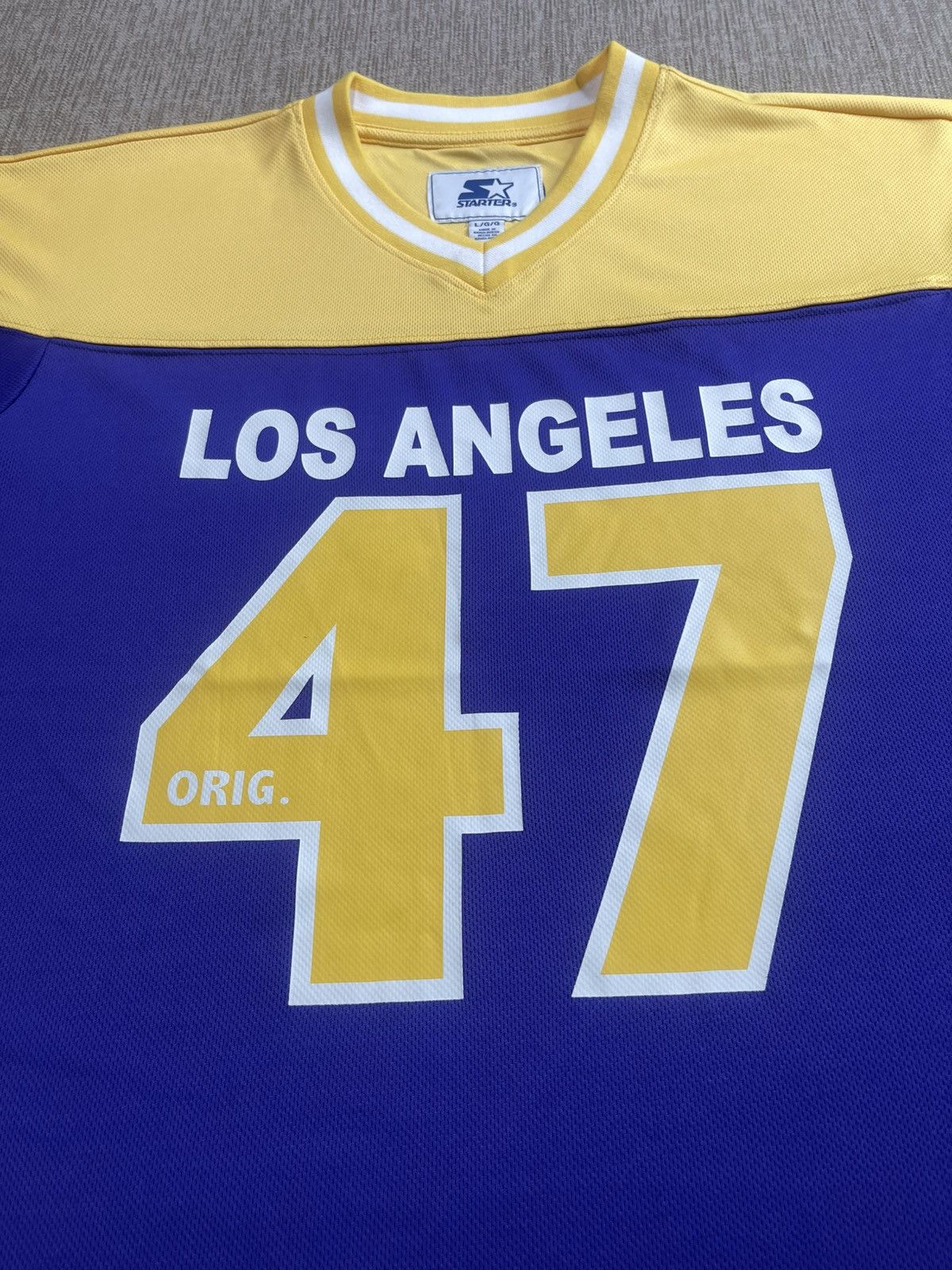 Starter Los Angeles Laker Hockey Jersey Starter 47 Size US L / EU 52-54 / 3 - 2 Thumbnail