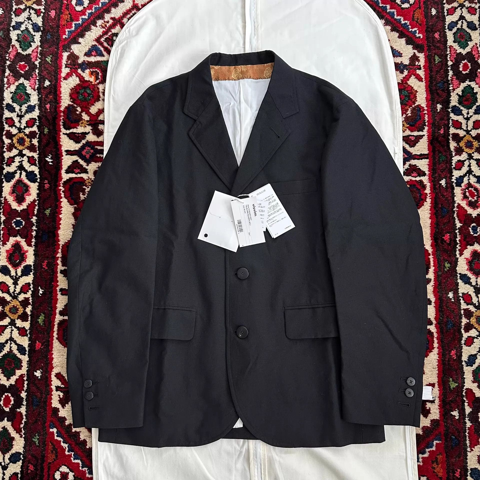 Visvim VISVIM 25AW FALKLAND BLAZER 1 Black Size US S / EU 44-46 / 1 - 1 Thumbnail