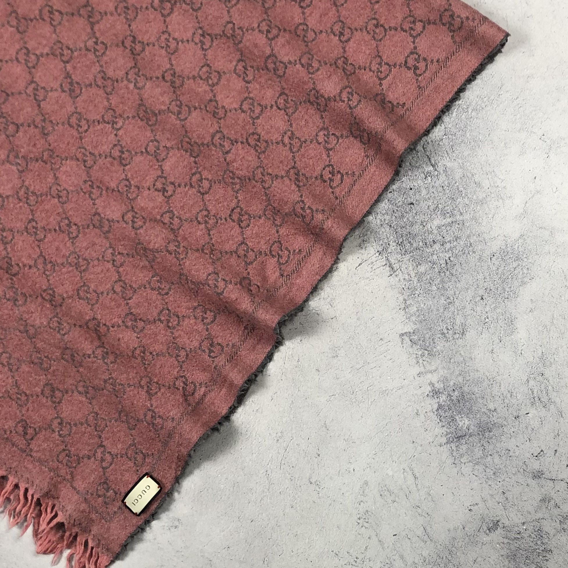 Gucci Gucci Monogram Wool Muffler Scarf Size ONE SIZE - 7 Thumbnail