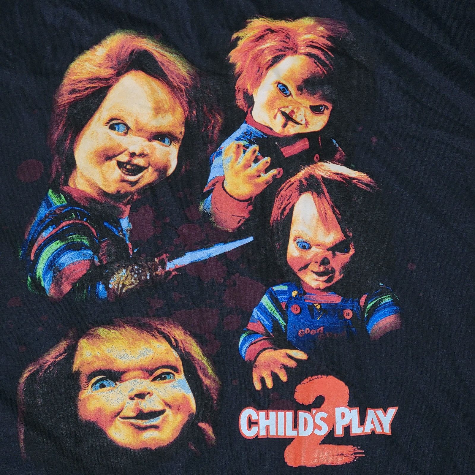 Other Chucky Sleeveless Unisex Tee "Child's Play 2" - Size XL NWT Size US XL / EU 56 / 4 - 2 Thumbnail