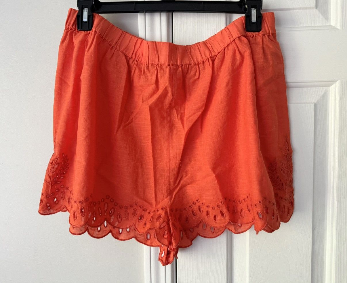 Anthropologie Anthropologie Eyelet Cover-Up Shorts, Size XL Size 38" / US 16 / IT 52 - 4 Thumbnail