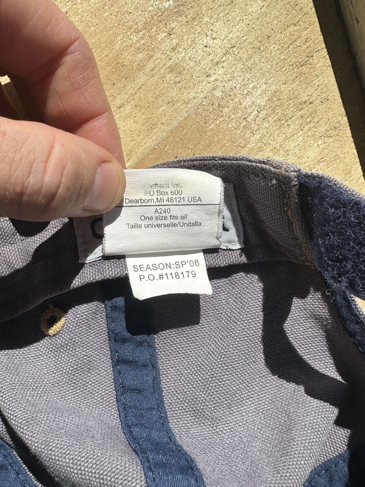 Carhartt Vintage carhartt Detroit mich Size ONE SIZE - 5 Thumbnail