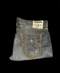 True religion double sales stitch