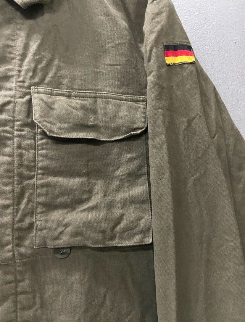 Vintage VINTAGE GERMAN ARMY 1990 MOLESKIN GIELD JACKET Size US L / EU 52-54 / 3 - 4 Thumbnail