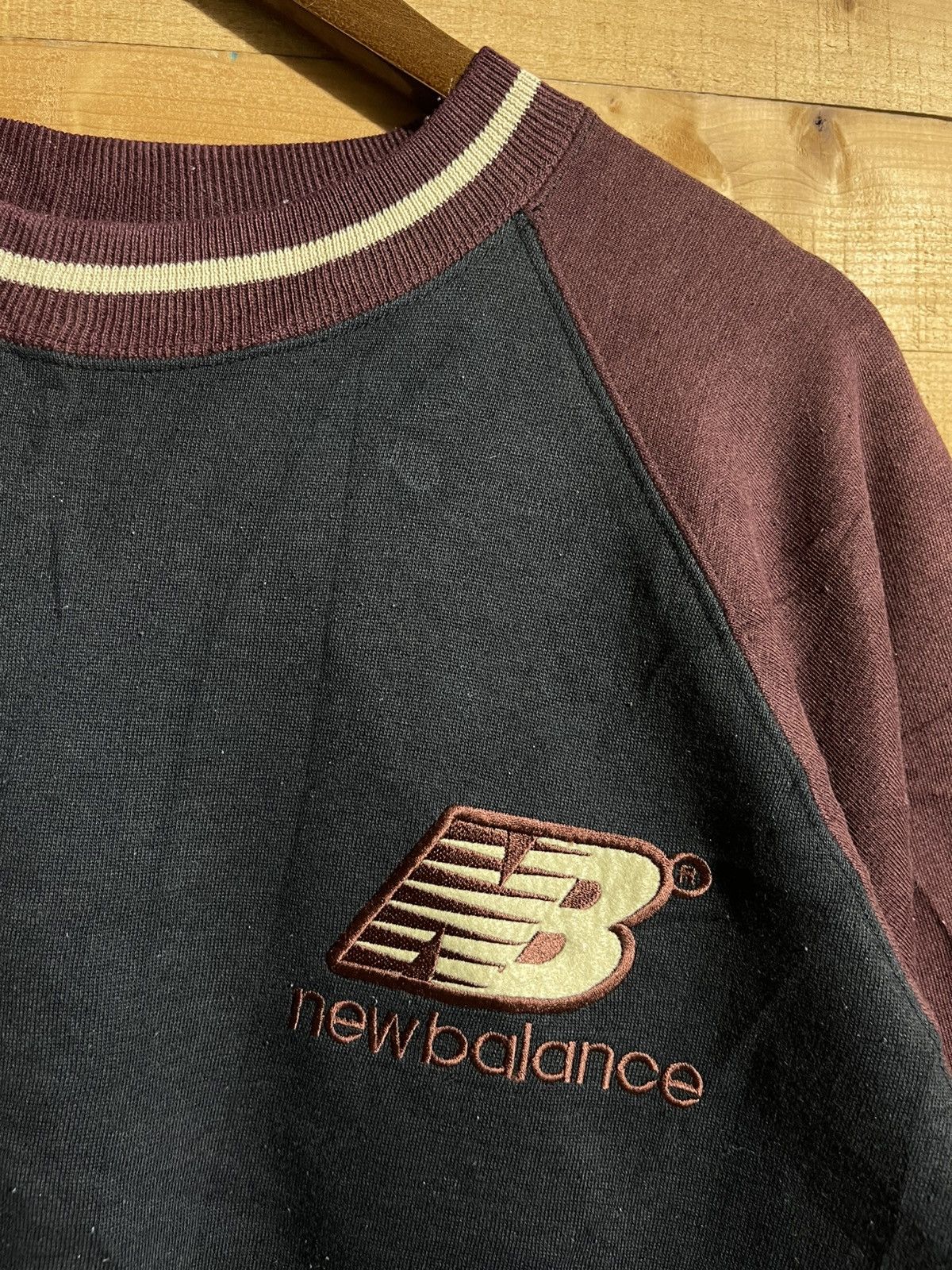 New Balance Vintage 90s new balance sweatshirt Size US L / EU 52-54 / 3 - 3 Thumbnail