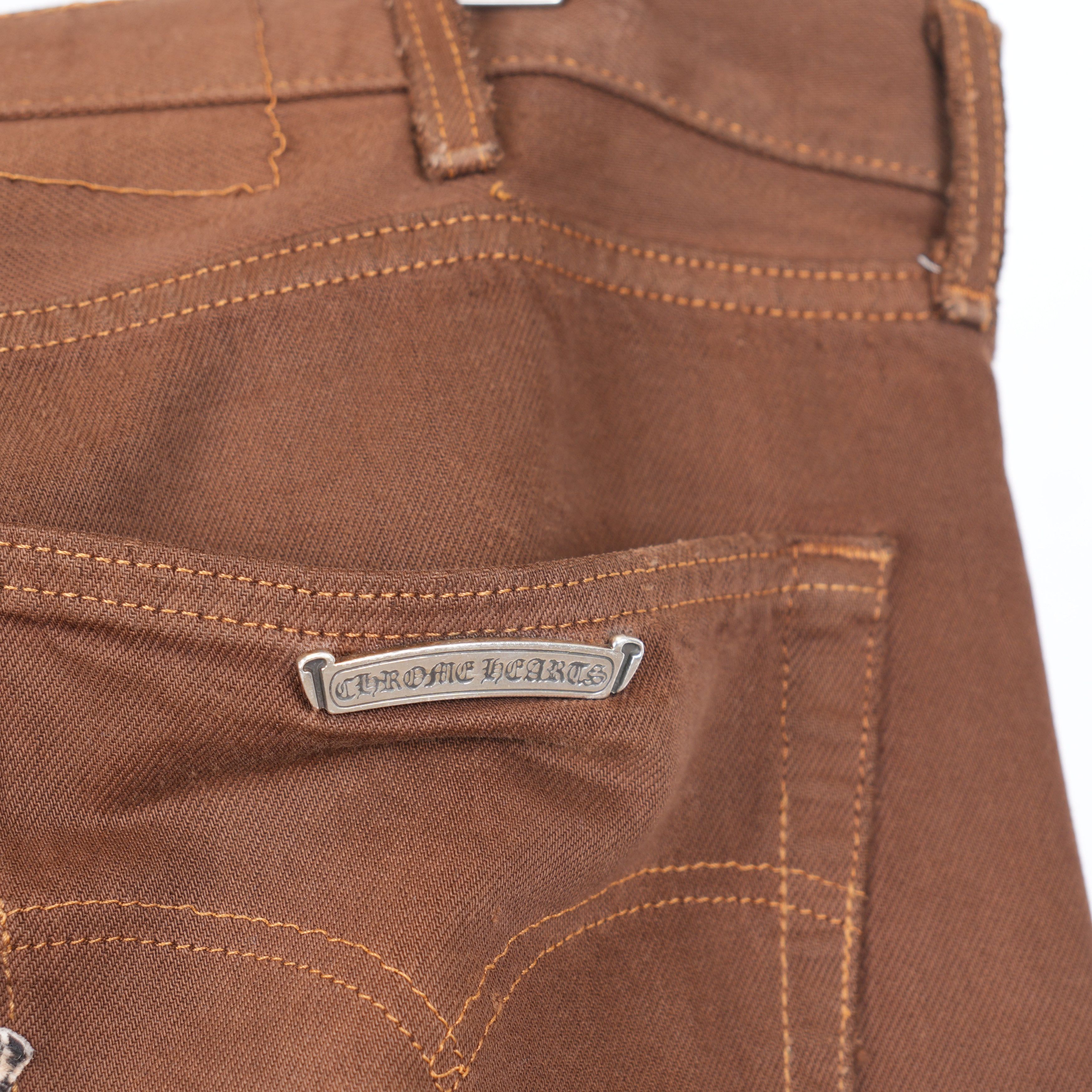 Chrome Hearts BROWN NYFW LEVI JEANS Size US 38 / EU 54 - 7 Thumbnail