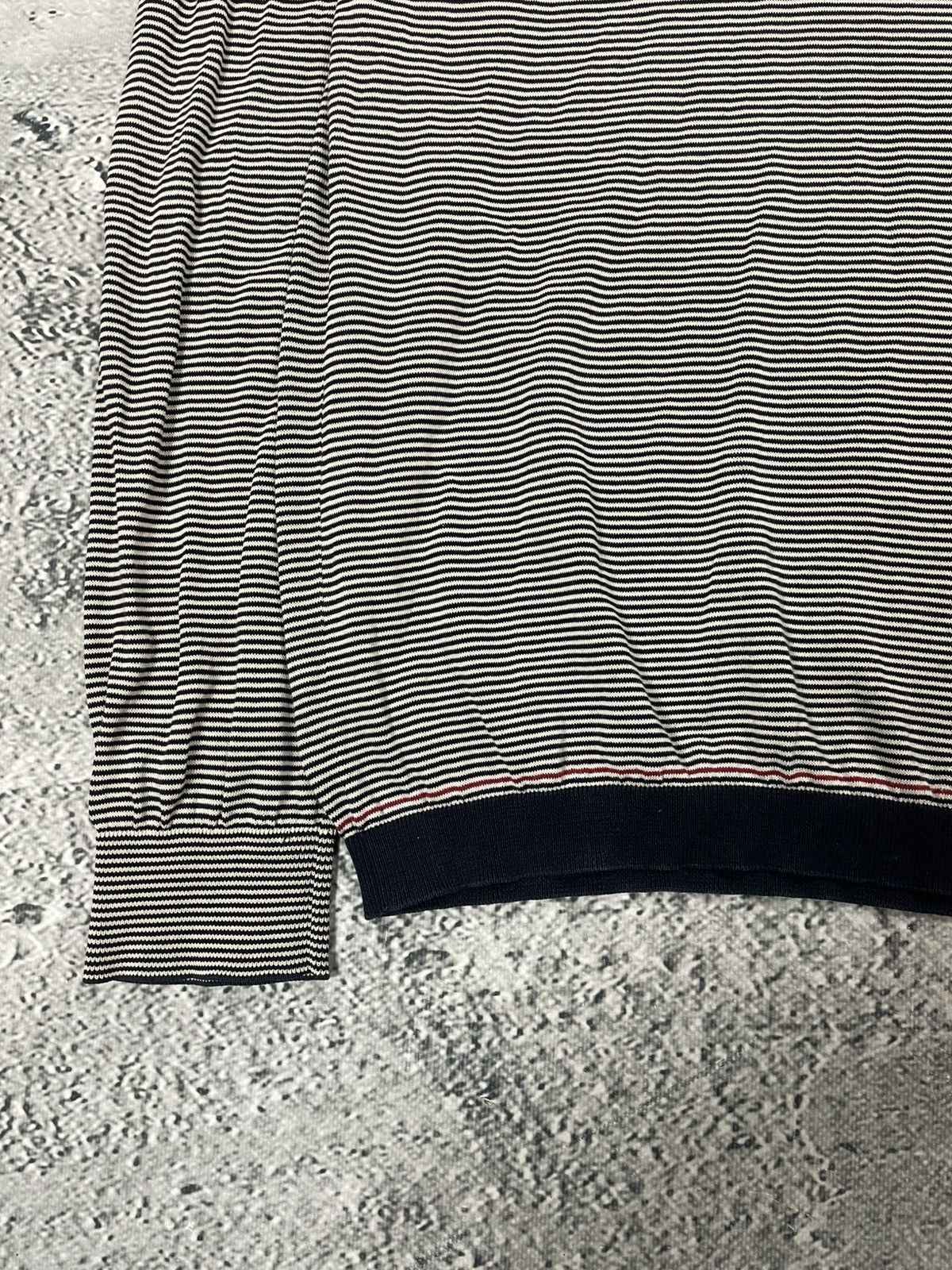 Gucci Gucci Sweater Vintage stripped white black knit Size US M / EU 48-50 / 2 - 3 Thumbnail