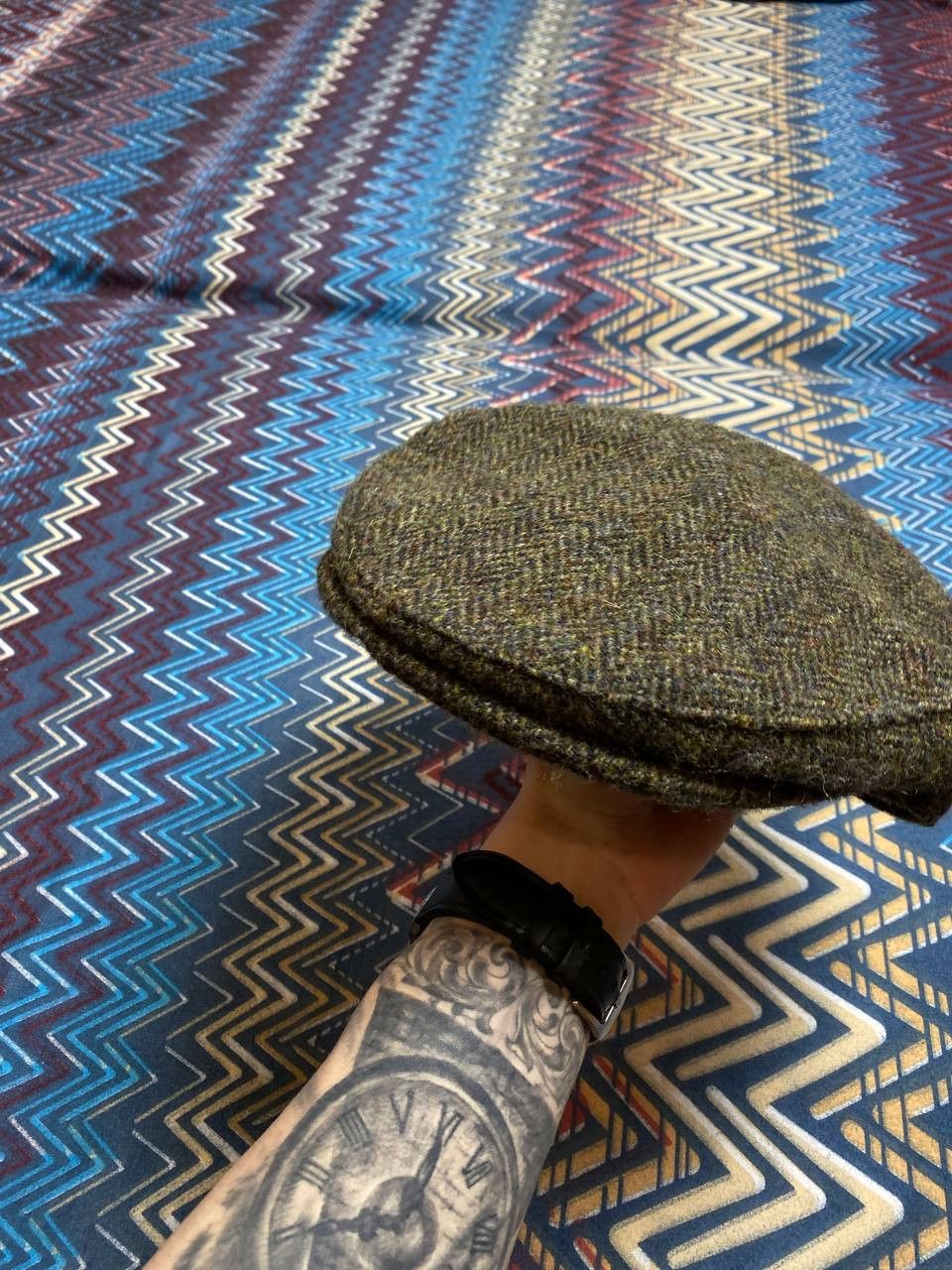 Harris Tweed Hats Vintage Harris Tweed Y2K Streetwear Size ONE SIZE - 4 Thumbnail