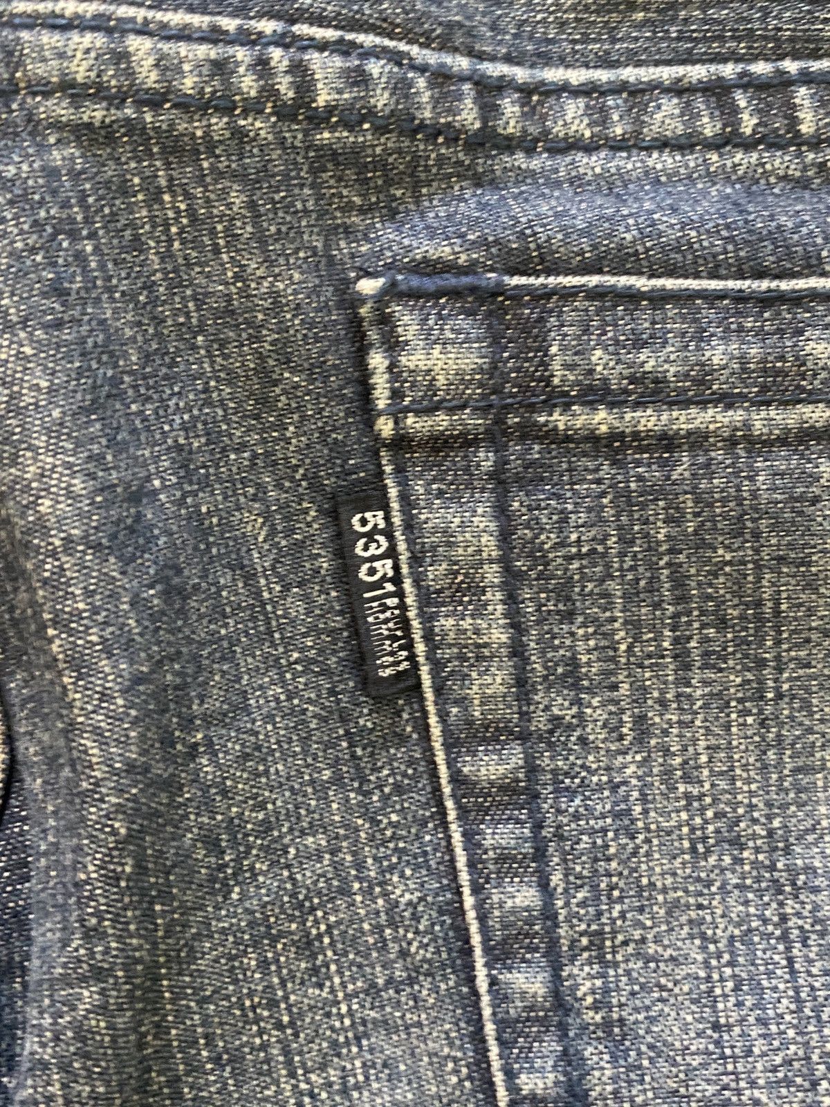 5351 POUR LES HOMMES 5351 Pour Les Hommes Distressed Flared Jeans Size US 32 / EU 48 - 7 Thumbnail