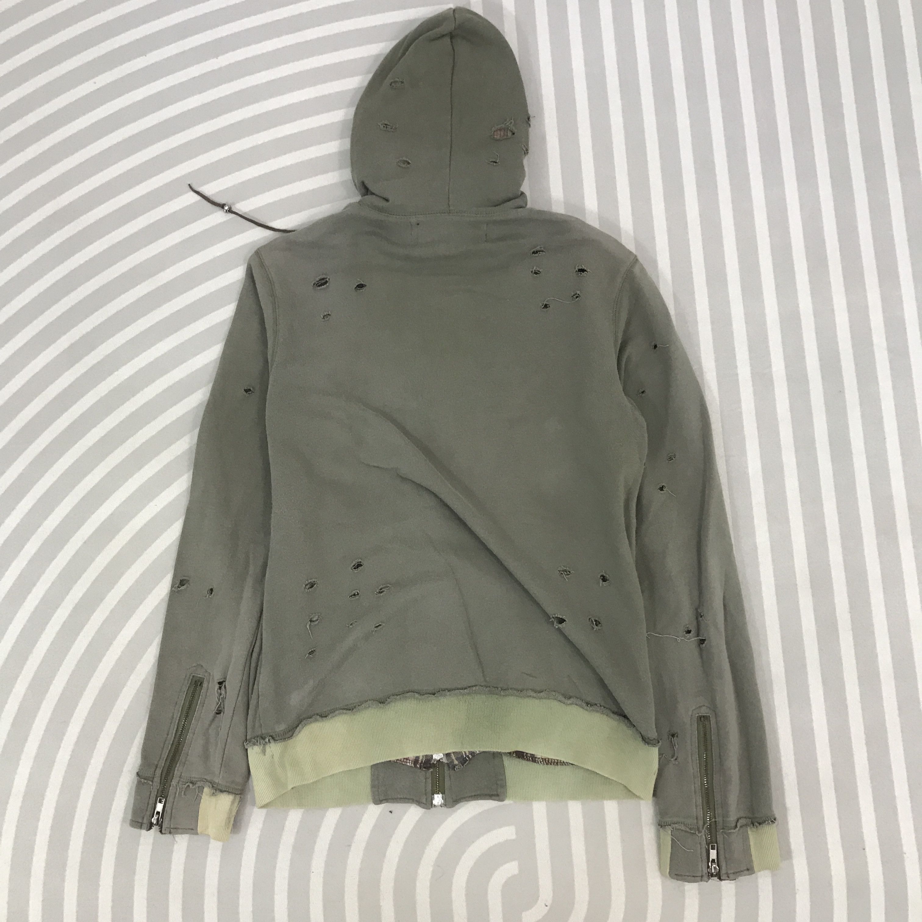 Japanese Brand Vintage Breathmint Distressed Style hoodie Jacket Size US L / EU 52-54 / 3 - 3 Thumbnail