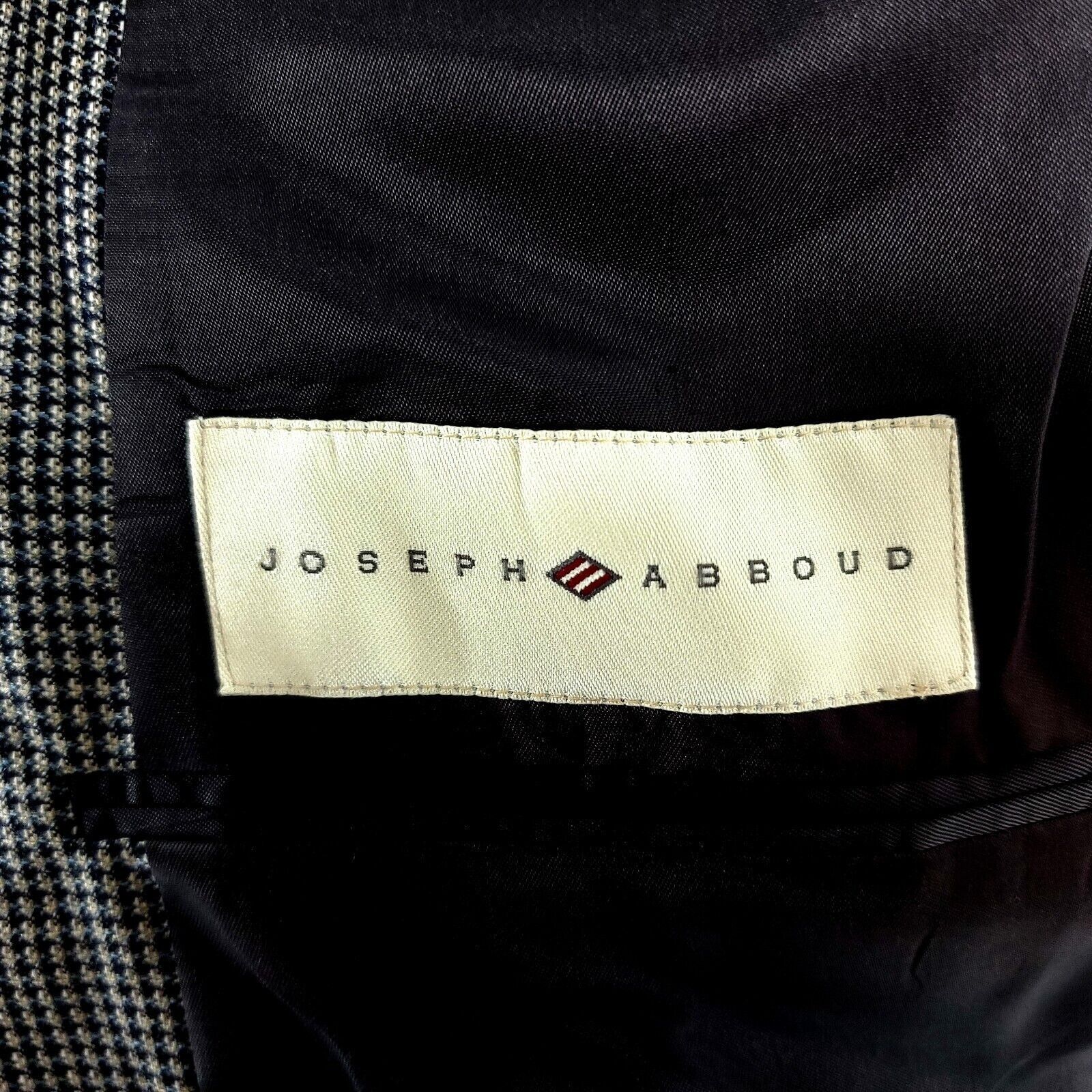Joseph Abboud Joseph Abboud Textured Silk Wool 2 Button Sport Coat 40R Or Size 40R - 8 Thumbnail